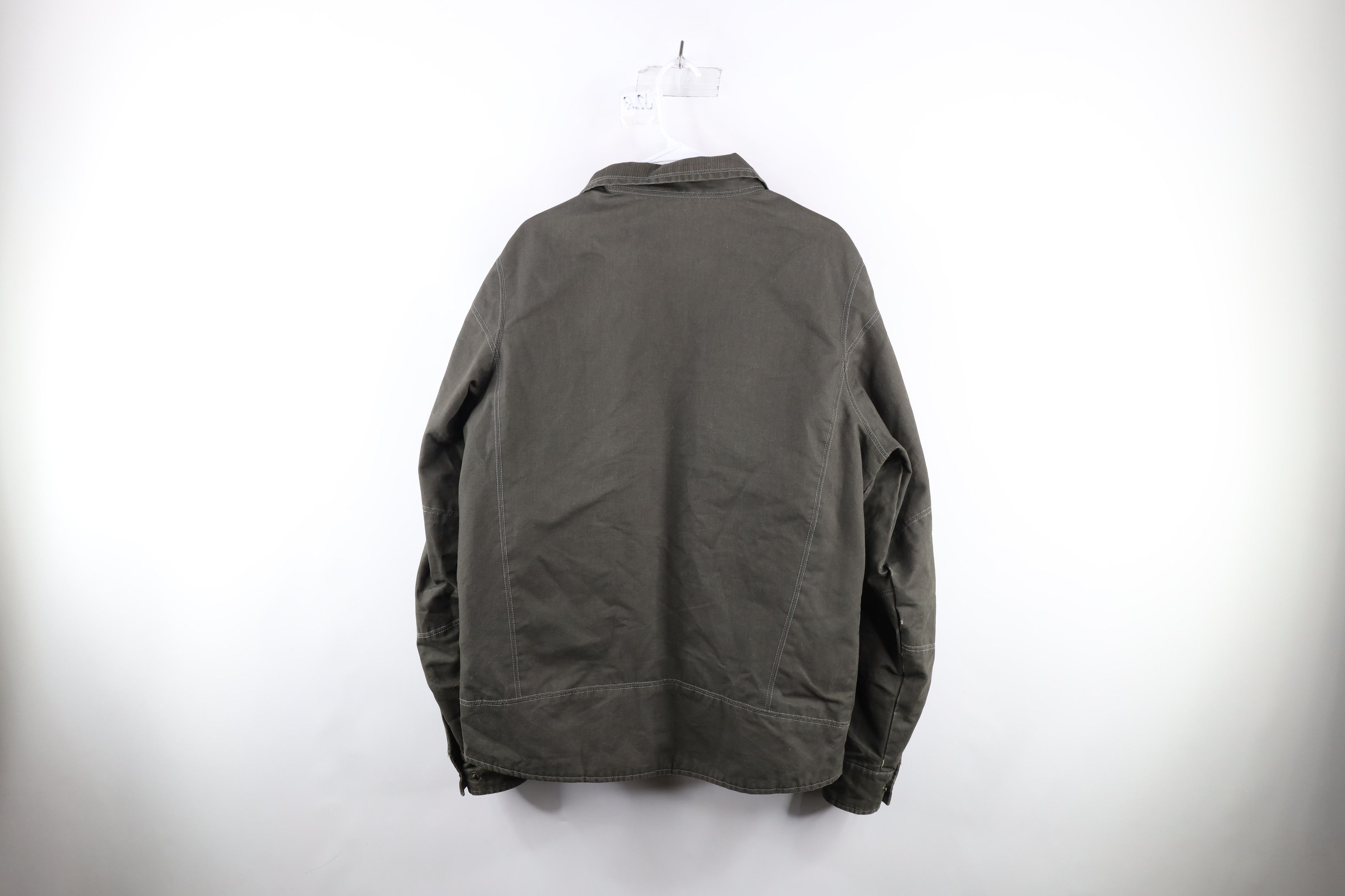 Kuhl × Vintage Kuhl Mountains Patina Dye Burr Combed Canvas Jacket Green Size US L / EU 52-54 / 3 - 14 Thumbnail