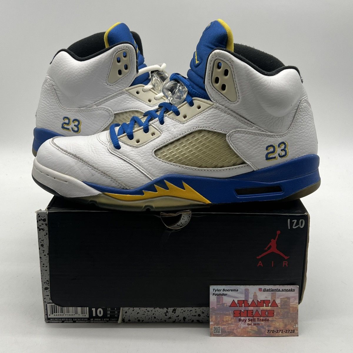 Jordan Brand Air Jordan 5 Laney Size US 10 / EU 43 - 1 Thumbnail