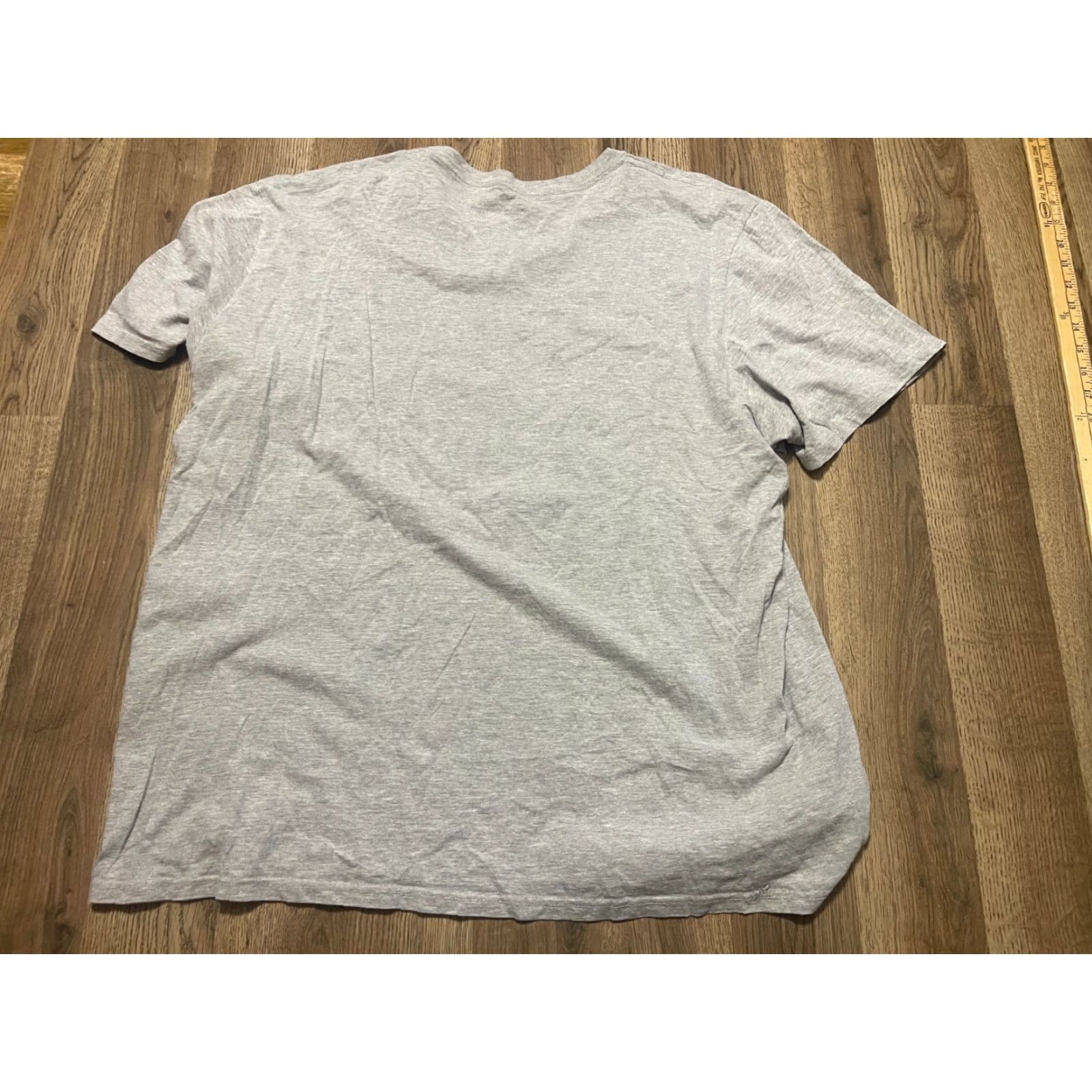 Converse Converse Shirt Women's XXL Gray Red White Blue American Flag T-Shirt Casual Modern Basic Size XXL / US 16-18 / IT 52-54 - 2 Thumbnail