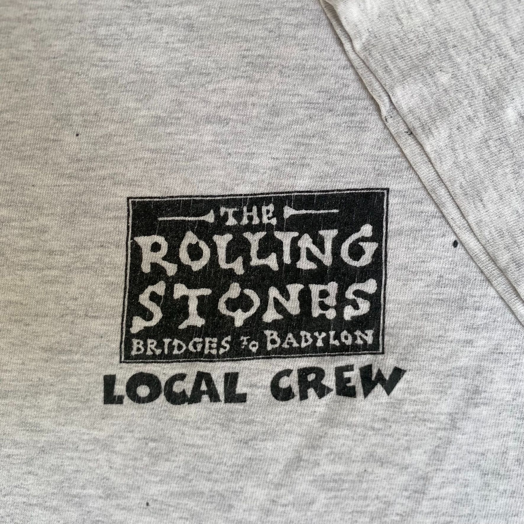 Band Tees Vintage 90s Rolling Stones Shirt Rock Band Tour Crew Tee Size US XL / EU 56 / 4 - 2 Thumbnail