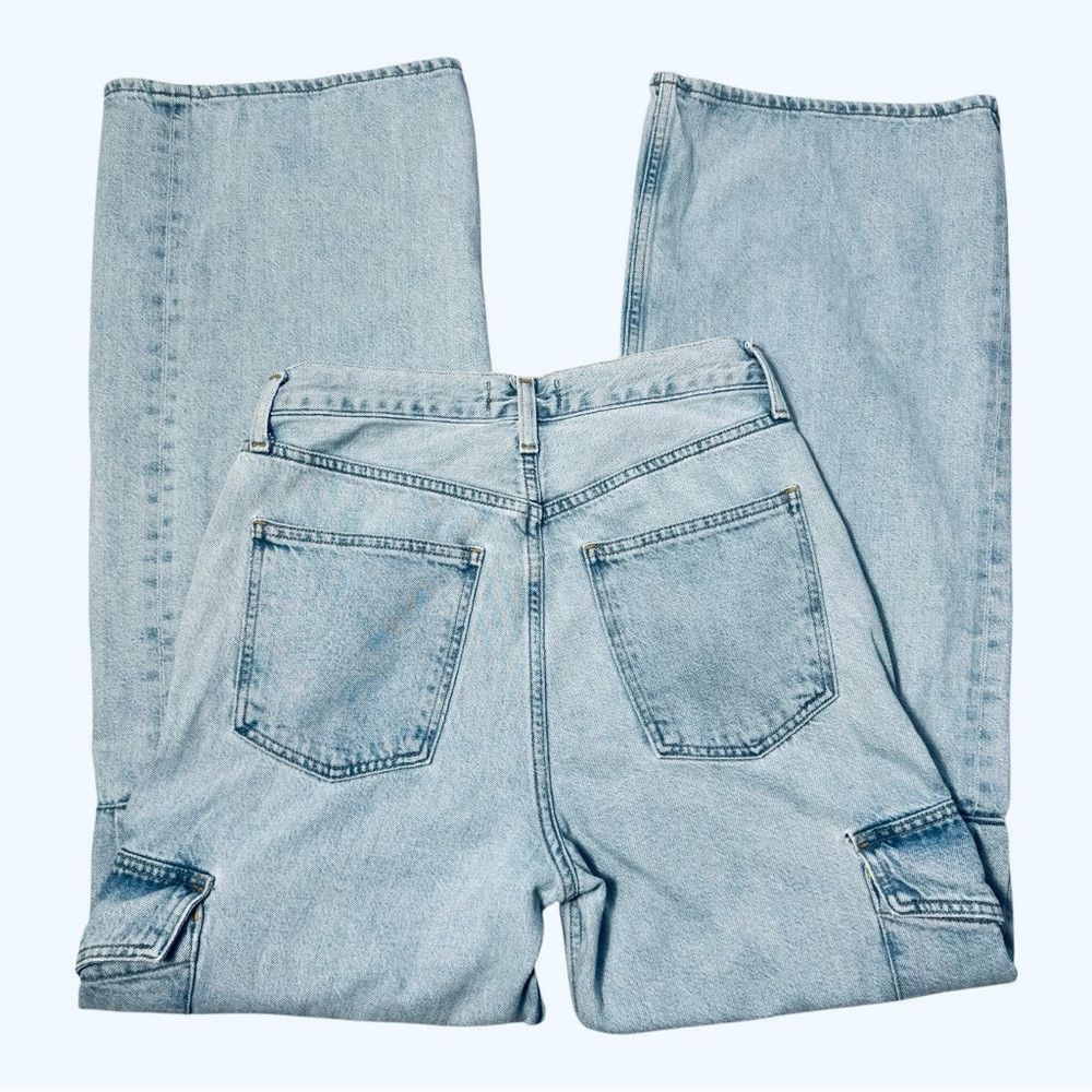 Agolde Agolde Minka Denim Cargo Pants Jeans Size 26 Size 26" / US 2 / IT 38 - 5 Thumbnail