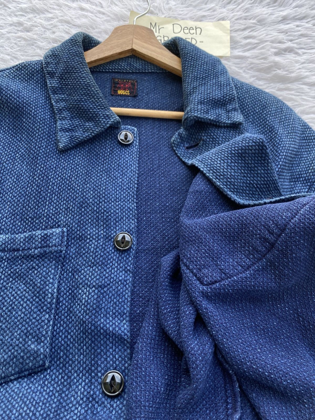 Nepenthes Vintage 90s Nepenthes Blue Worker Chore Jacket Size US L / EU 52-54 / 3 - 19 Thumbnail