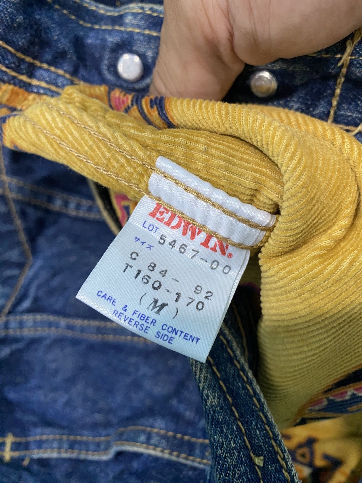 Edwin Vintage Edwin Native Trucker Denim Jacket Size US M / EU 48-50 / 2 - 13 Thumbnail