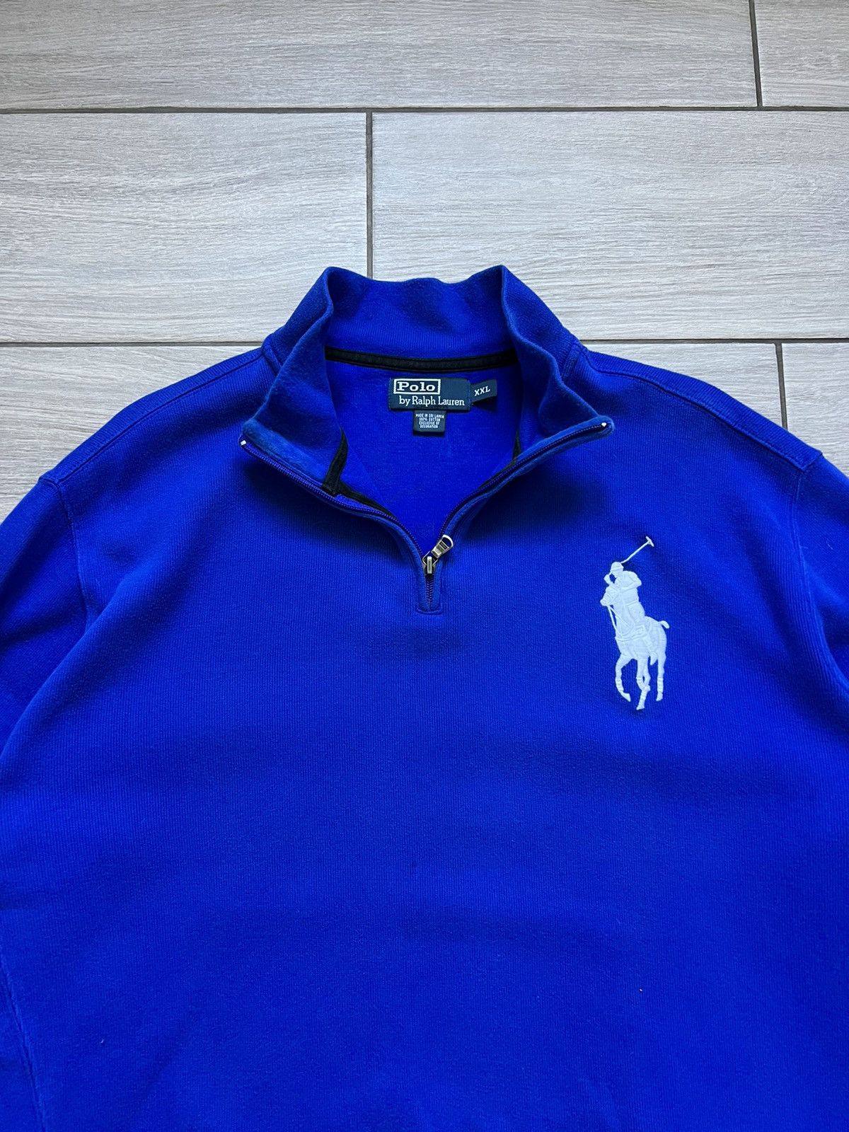Polo Ralph Lauren Vintage Y2K polo Ralph Lauren Ski Pony 1/4 Zip Sweatshirt Size US XXL / EU 58 / 5 - 4 Thumbnail