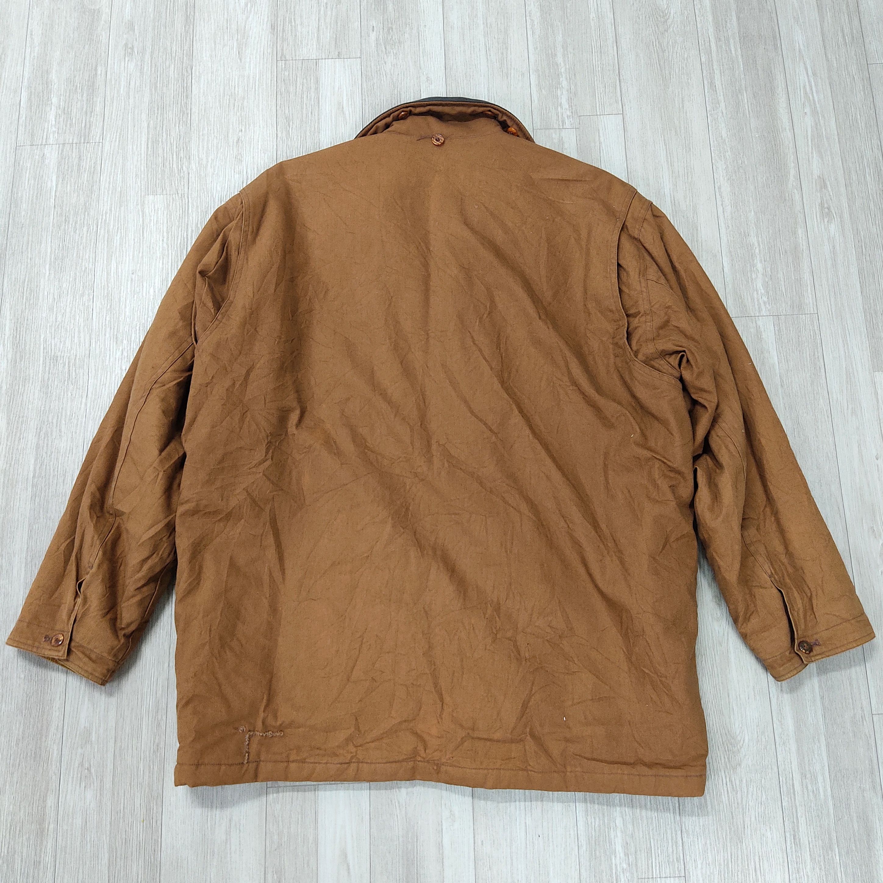 Hunt Club × Japanese Brand × Vintage 80s Expressly Canvas Barn Double Collar Chore Jacket Size US L / EU 52-54 / 3 - 14 Thumbnail