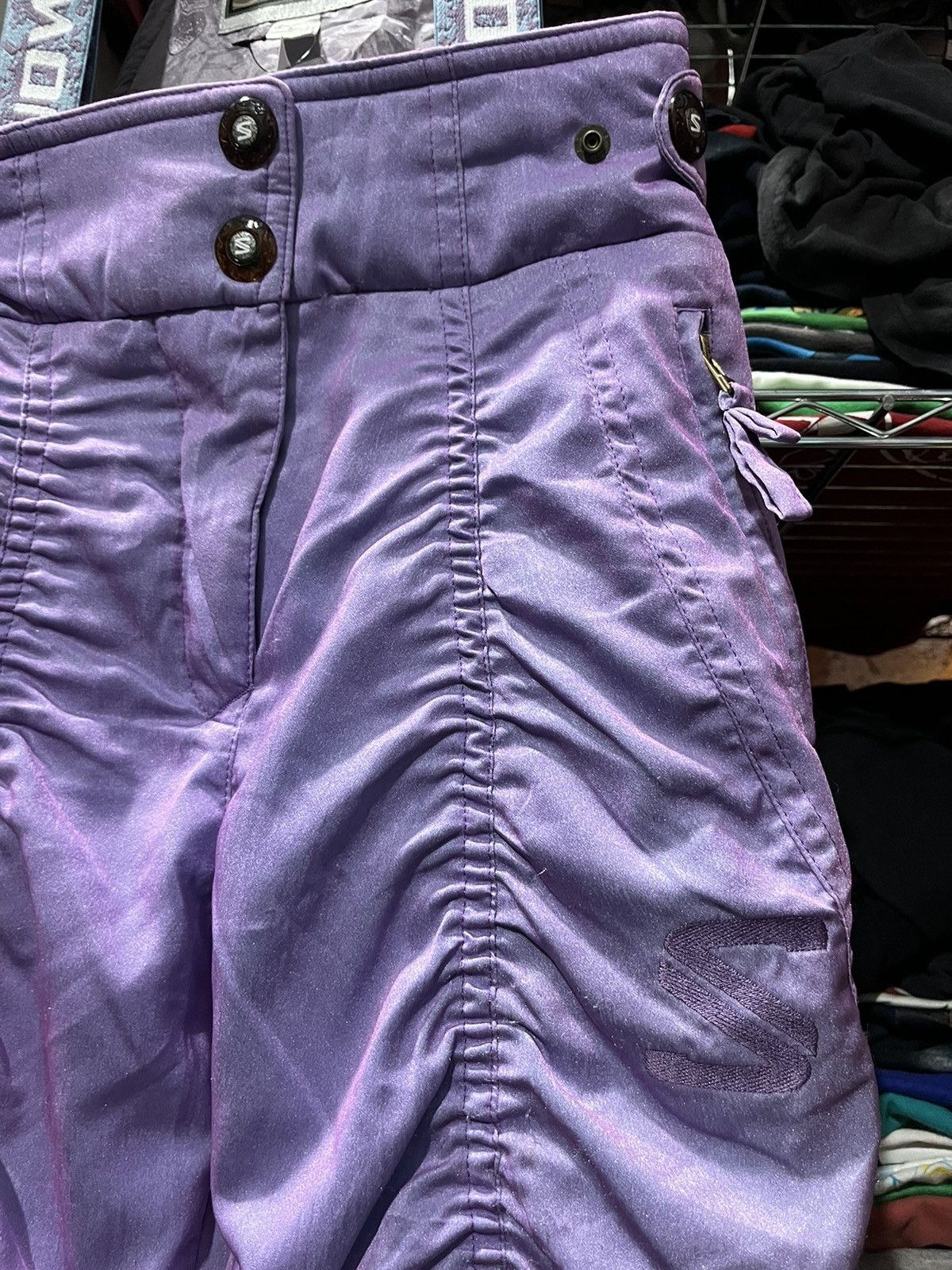 Salomon Salomon Ski Wear Overall Logo 90s Size 30" / US 8 / IT 44 - 3 Thumbnail