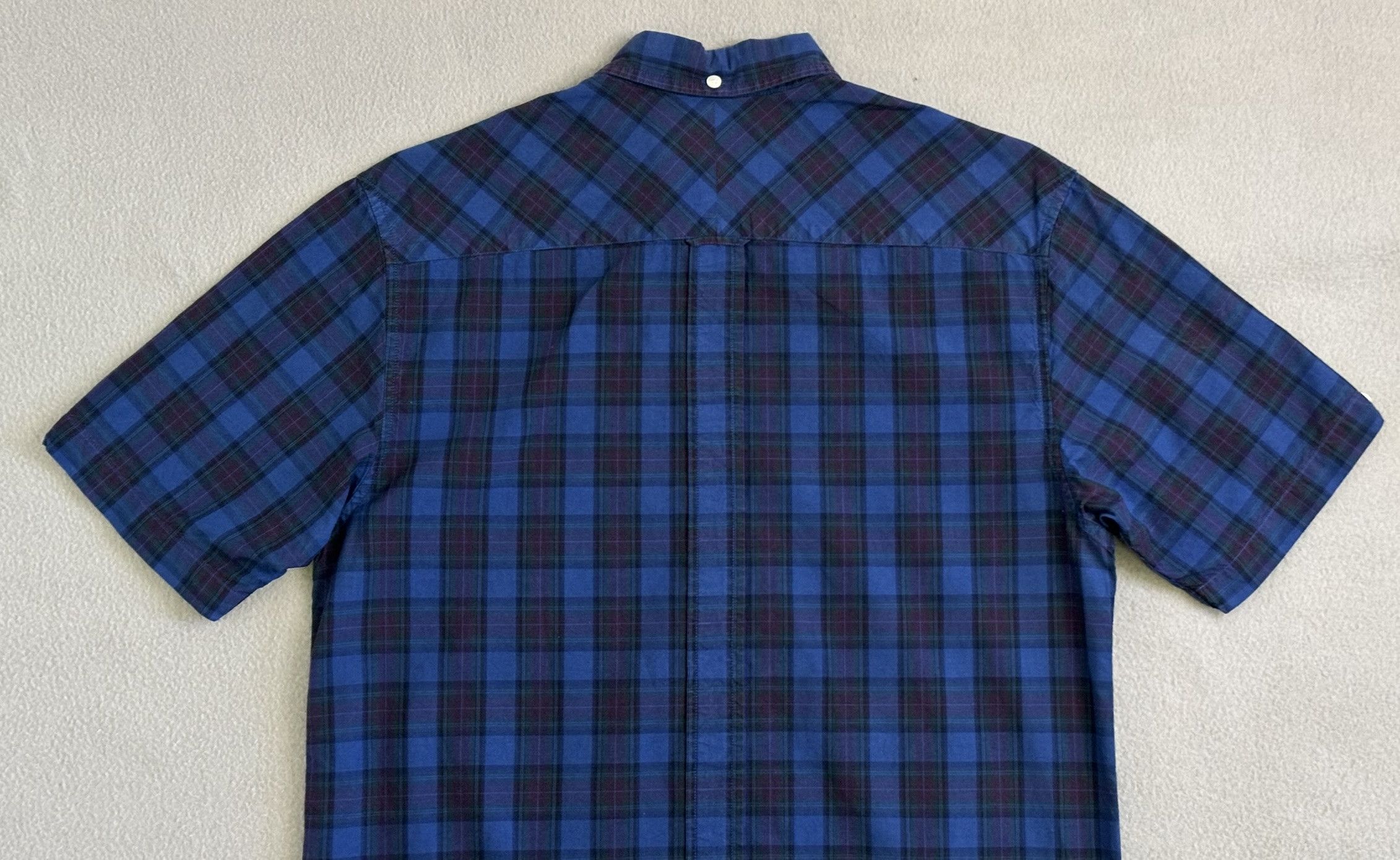 Fred Perry Fred Perry Navy Blue Check shirt size S Size US S / EU 44-46 / 1 - 9 Thumbnail