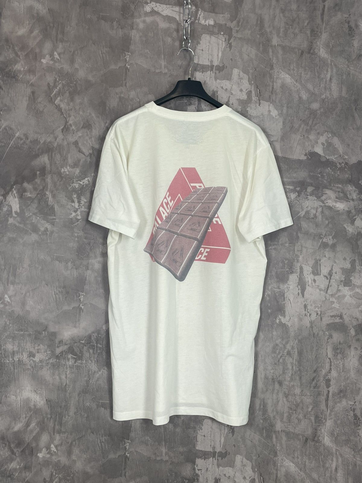 Palace × Vintage Palace Chocolate Bar Tee 2 Sides Logo Hype T shirt Size US XL / EU 56 / 4 - 1 Thumbnail