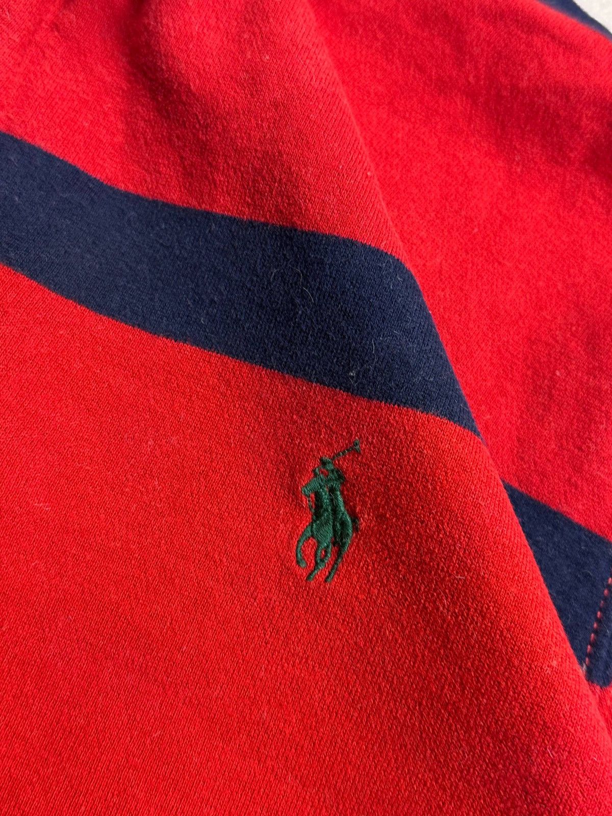 Polo Ralph Lauren Vintage Polo Ralph Lauren Striped Rugby Y2K Shirt XL Size US XL / EU 56 / 4 - 4 Thumbnail