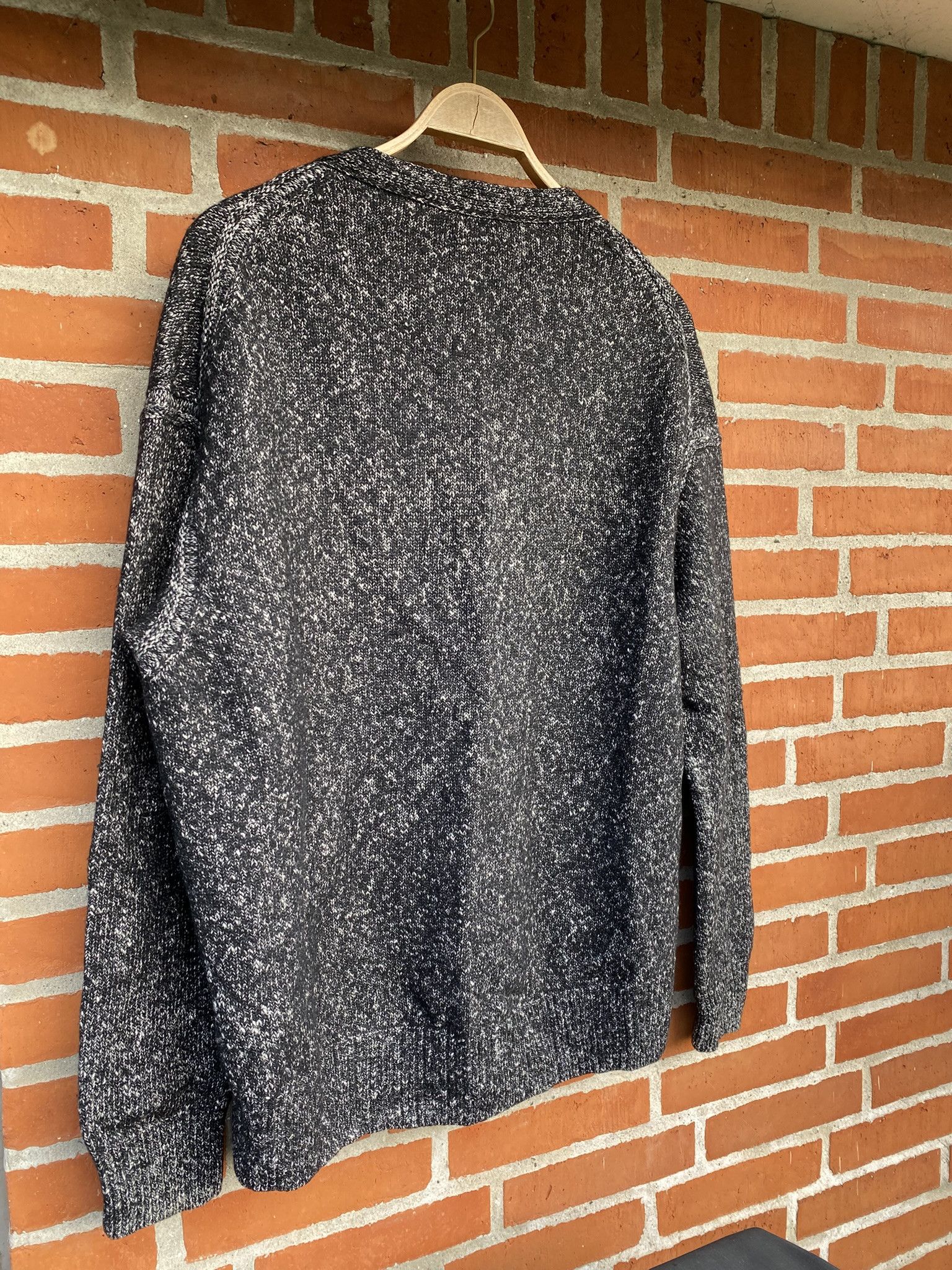 Acne Studios 50/L - $580 - Black Nevida Cardigan - Made in Italy Size US L / EU 52-54 / 3 - 14 Thumbnail