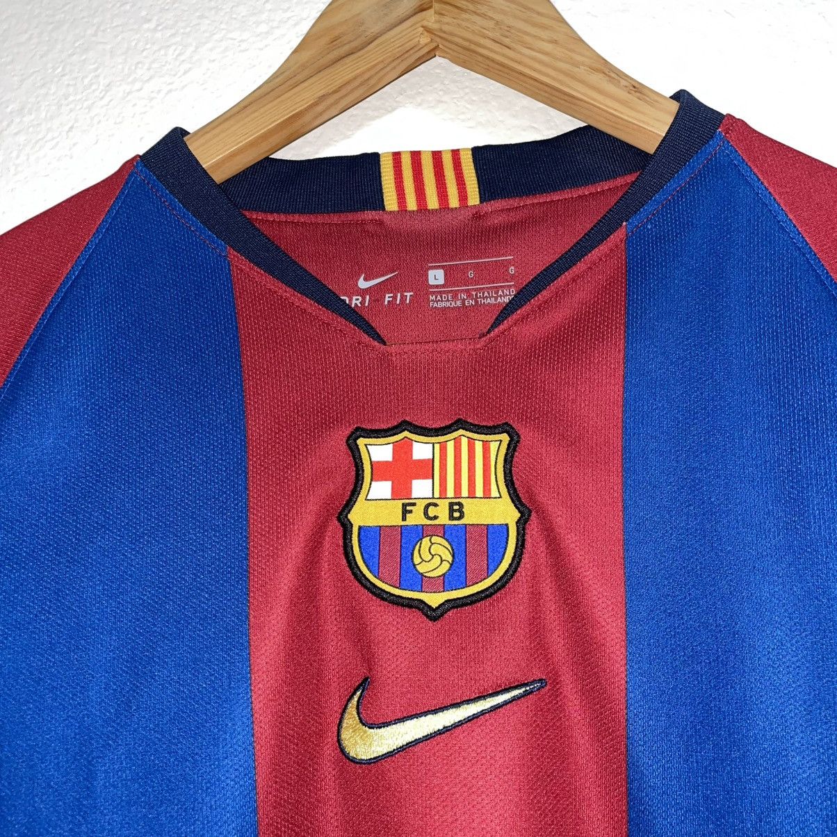 Nike Nike Center Swoosh Barcelona Jersey Size US XXS / EU 40 - 3 Thumbnail