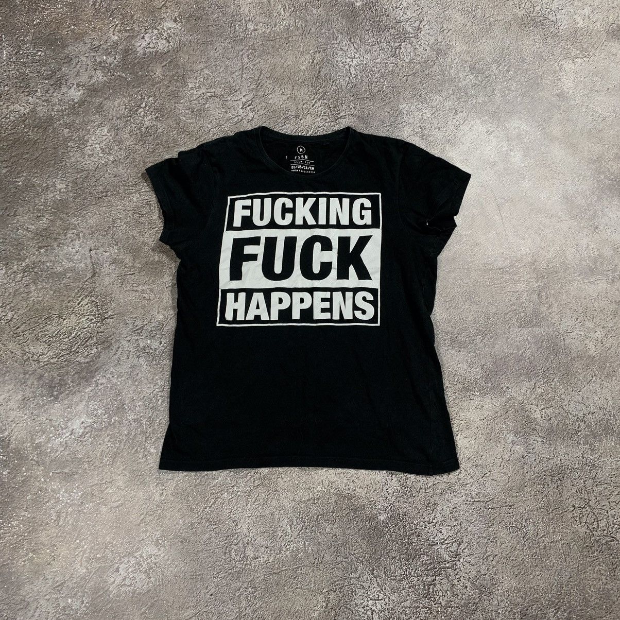 Vintage Vintage Y2K Graphic Tee Funny Slogan Print Streetwear Slim M Size M / US 6-8 / IT 42-44 - 2 Thumbnail