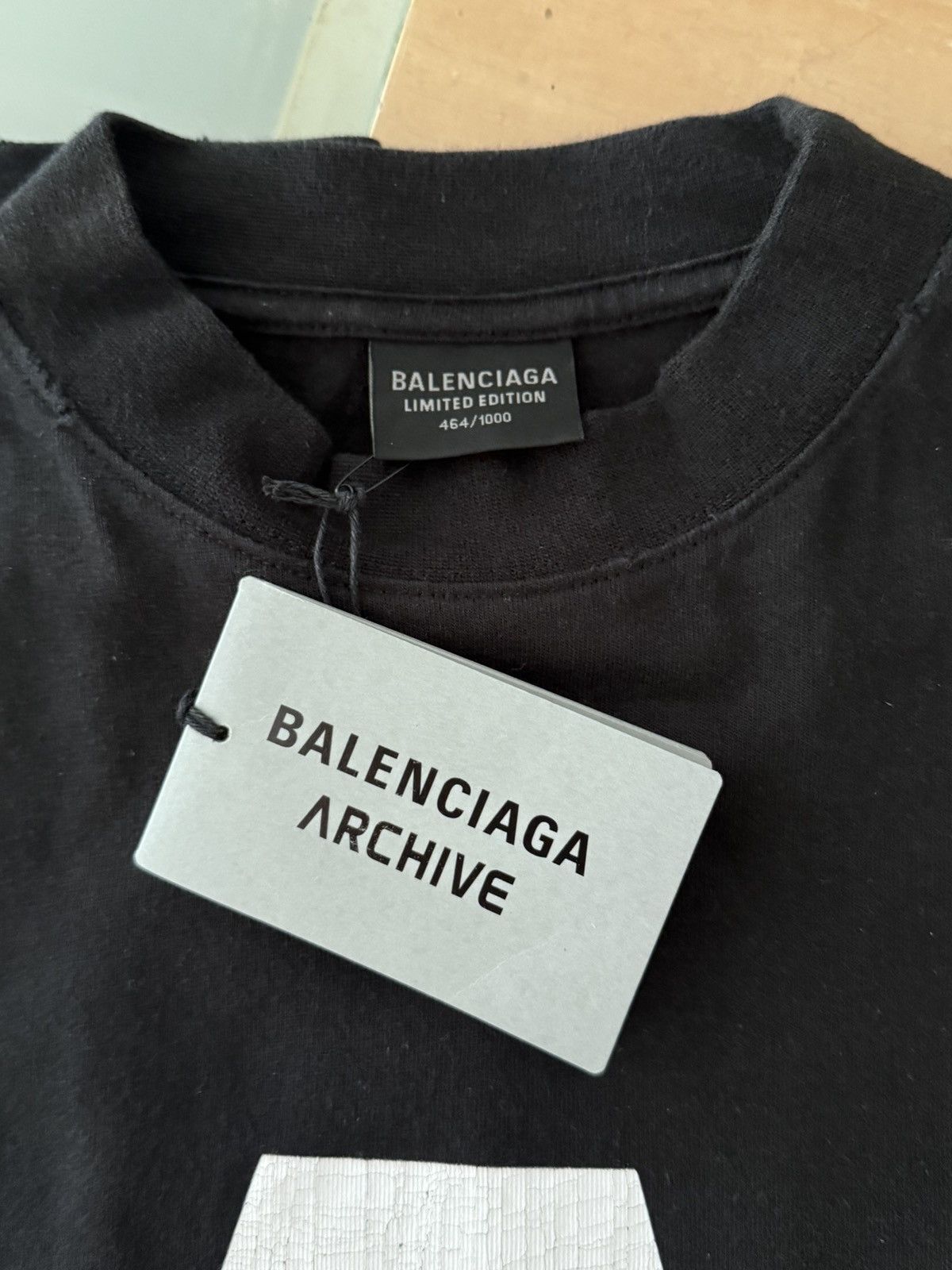 Balenciaga ARCHIVE TEE Size US S / EU 44-46 / 1 - 7 Thumbnail