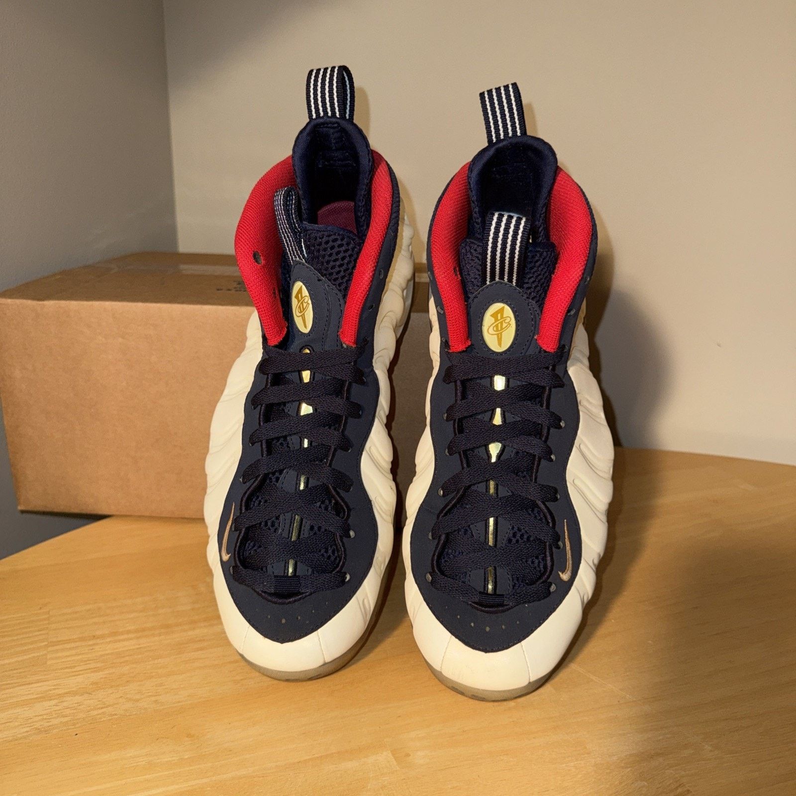 Nike Size 10.5 - Nike Air Foamposite One PRM Olympic Size US 10.5 / EU 43-44 - 7 Thumbnail