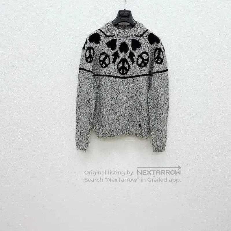 Moschino Moschino Gray Wool Blend Men's Sweater . Size US L / EU 52-54 / 3 - 1 Thumbnail