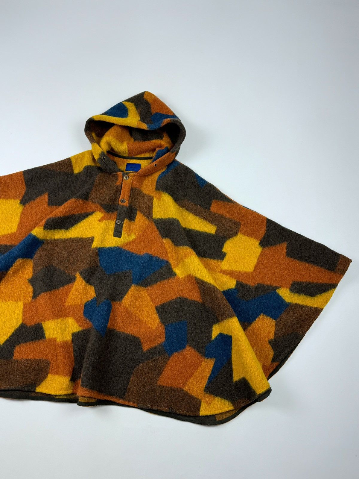 Etudes Etudes France Geometric Multicolor Poncho Unisex Jacket Size M / US 6-8 / IT 42-44 - 11 Thumbnail