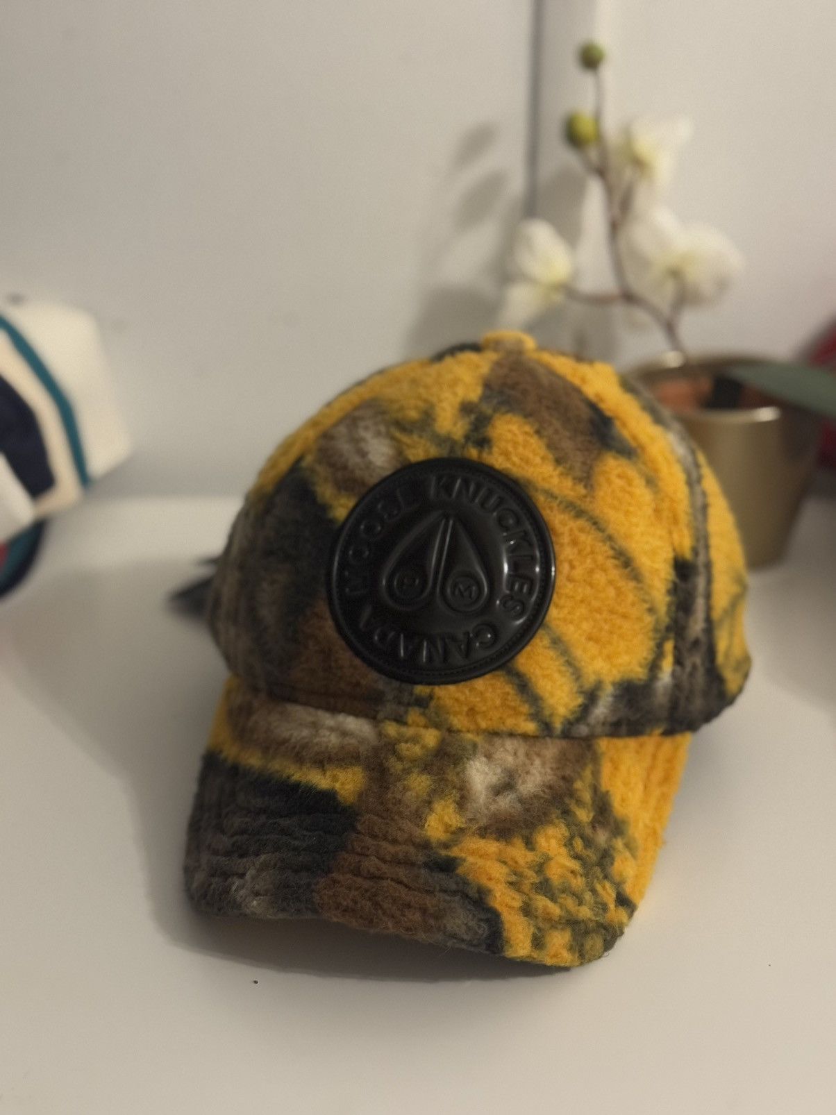 Moose Knuckles MOOSE KNUCKLES x Post Malone Men's Sherpa Baseball Cap Size ONE SIZE - 2 Thumbnail