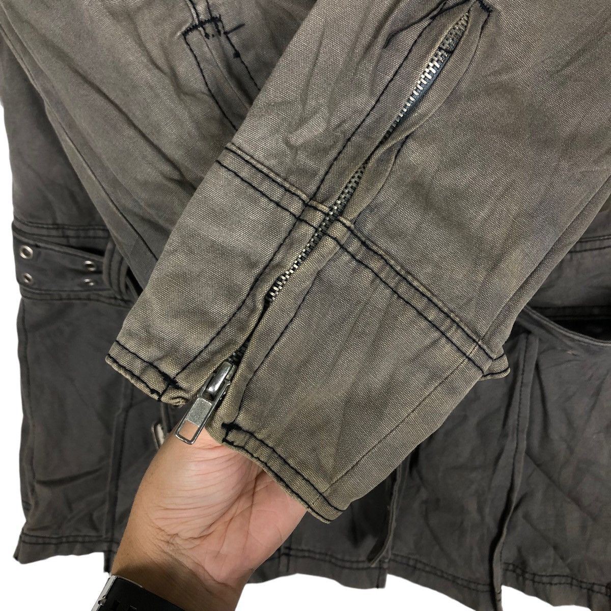 Japanese Brand 🔥Rare Pick!! Vintage Bondage Parachute Jacket Algon Quins Size US M / EU 48-50 / 2 - 12 Thumbnail