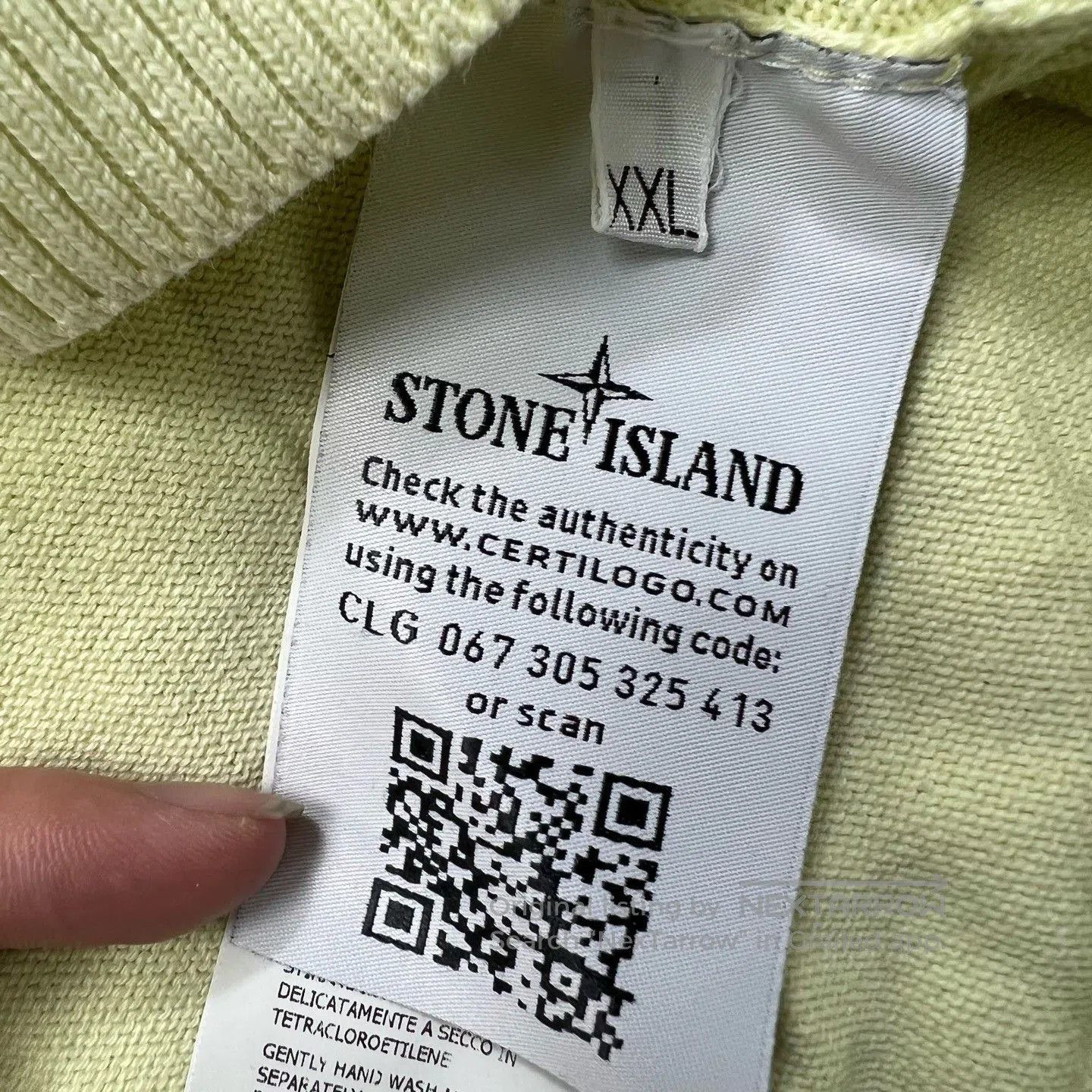 Stone Island Stone Island Knit Sweater. Size US XXL / EU 58 / 5 - 4 Thumbnail