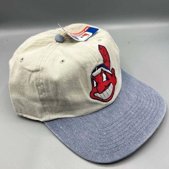 Twins Enterprise Inc. × Vintage Cleveland Indians Guardians Hat Men Strap Back Cap New Size ONE SIZE - 6 Thumbnail