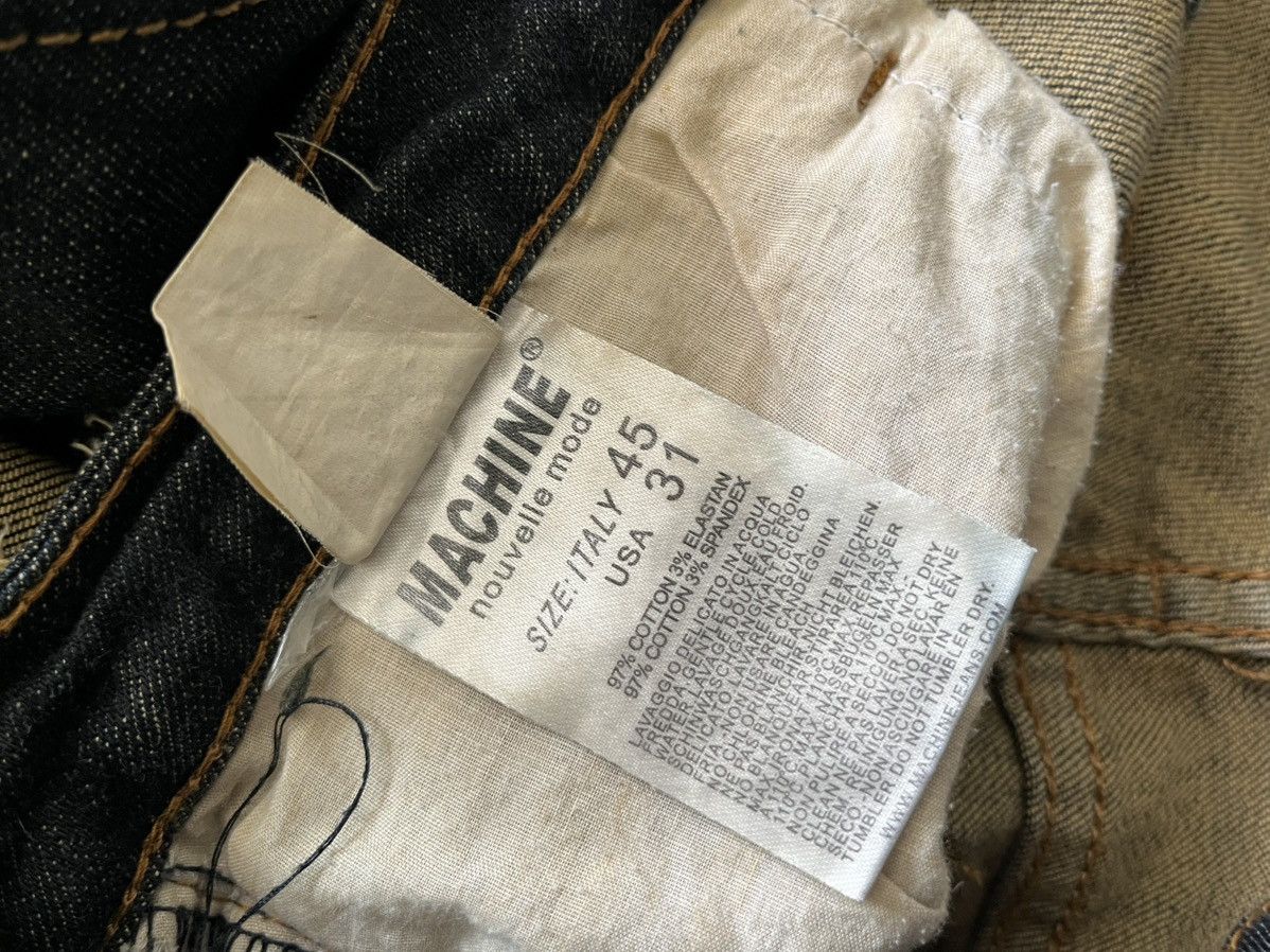 Jean Machine Authentic Y2K Darkwash Machine Nouvelle Mode Jean’s Size 31" - 2 Thumbnail
