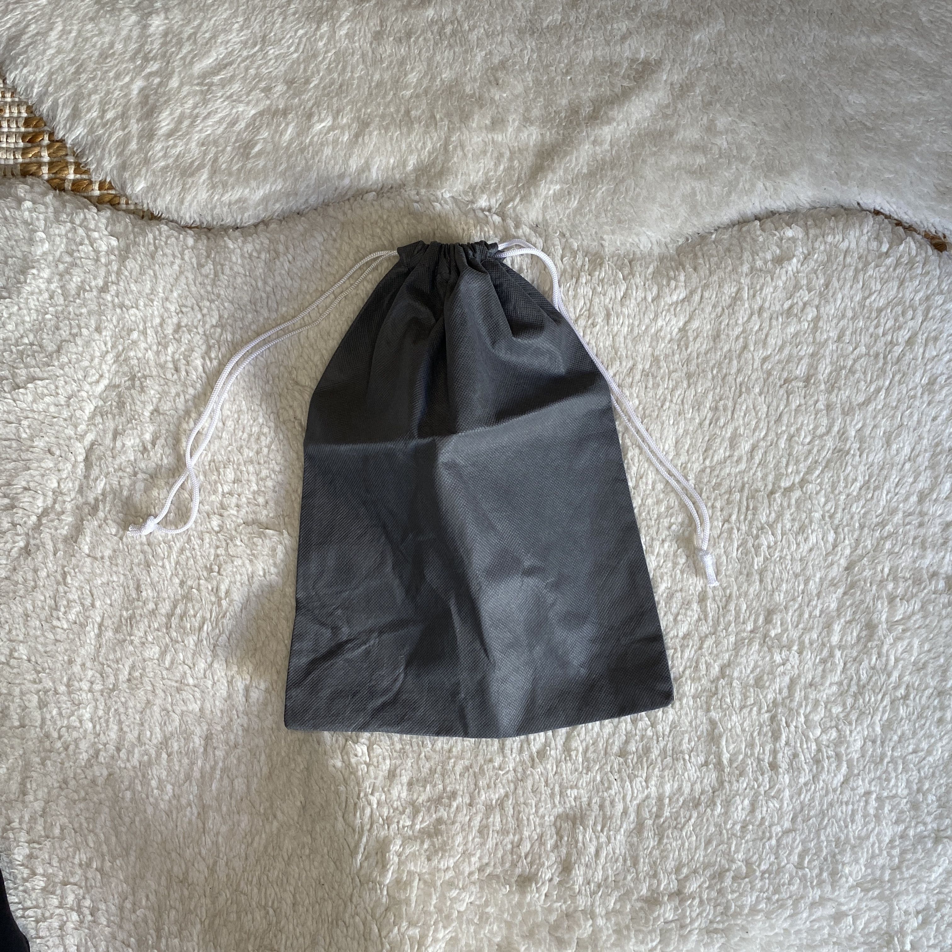Other Gray Small Drawstring Dust Bag - Storage Travel Organizer Size ONE SIZE - 2 Thumbnail