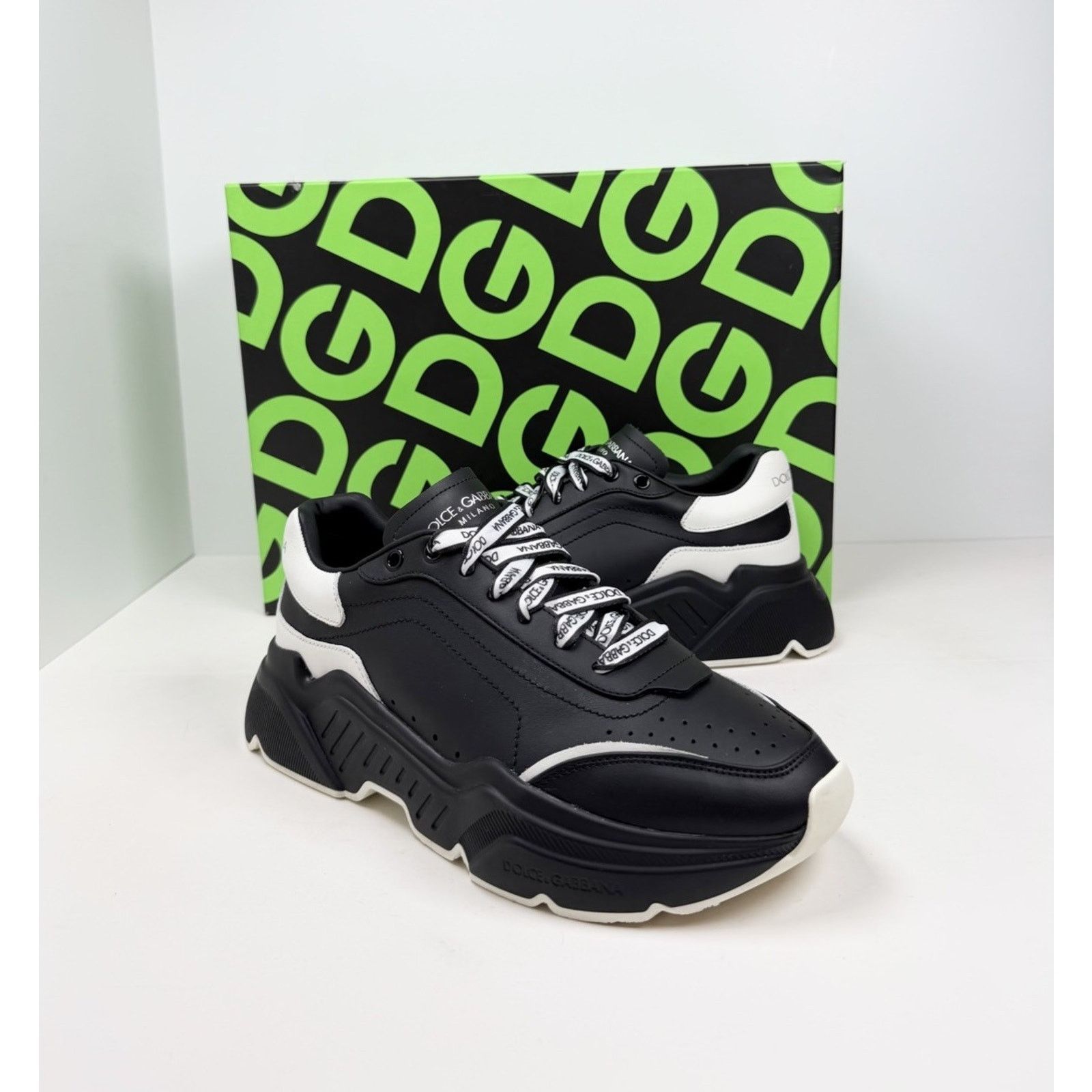 Dolce & Gabbana Size 6.5UK/7.5US - Dolce & Gabbana Daymaster Black Size US 7.5 / EU 40-41 - 2 Thumbnail
