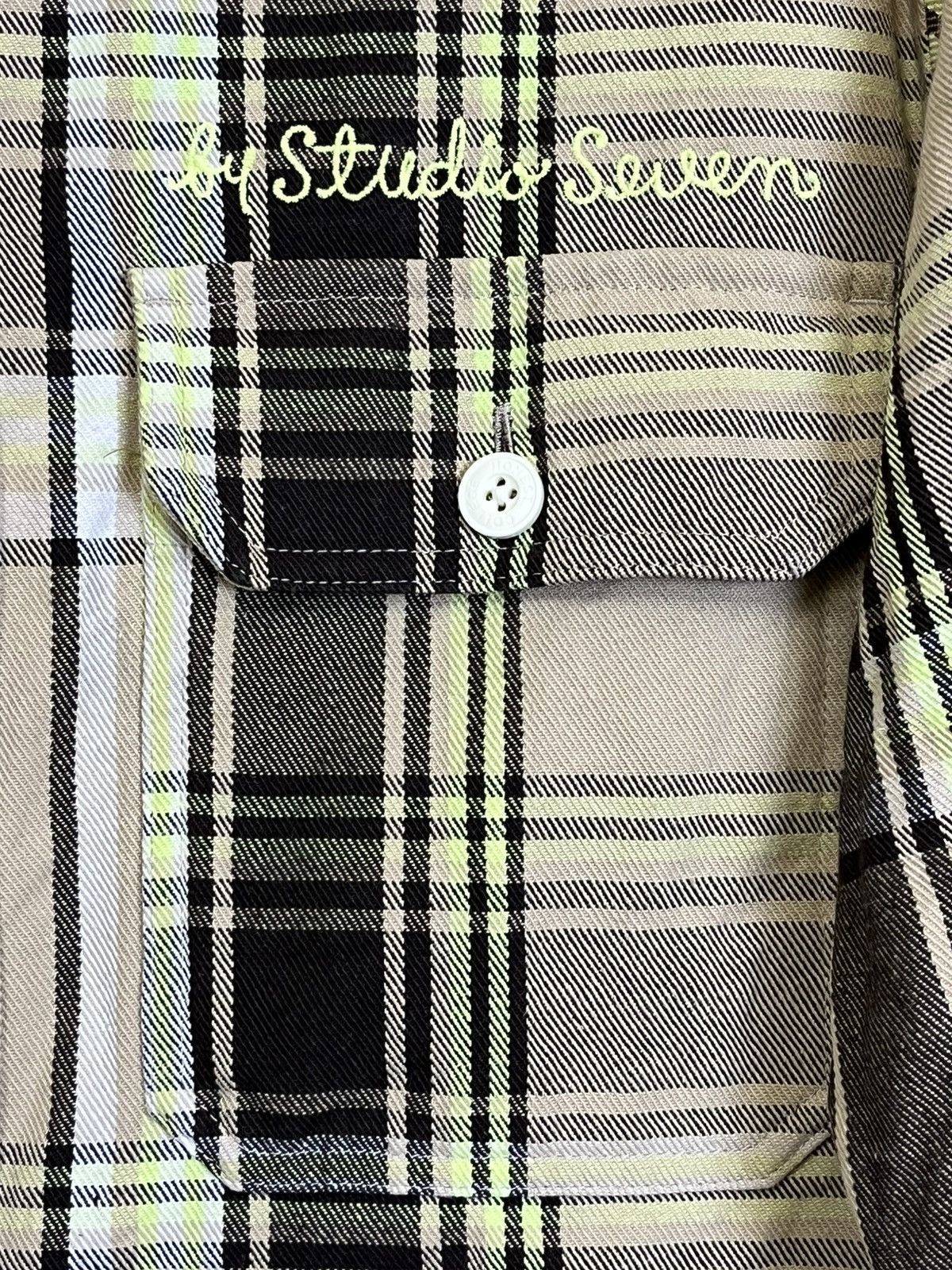 Studio Seven Japanese STUDIO SEVEN x GU ‘honest college’ button ups shirt Size US M / EU 48-50 / 2 - 6 Thumbnail