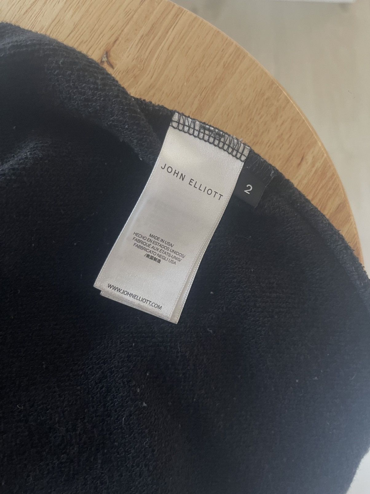 John Elliott John Elliott LA Black Sweatpants Size Medium Size US 32 / EU 48 - 4 Thumbnail