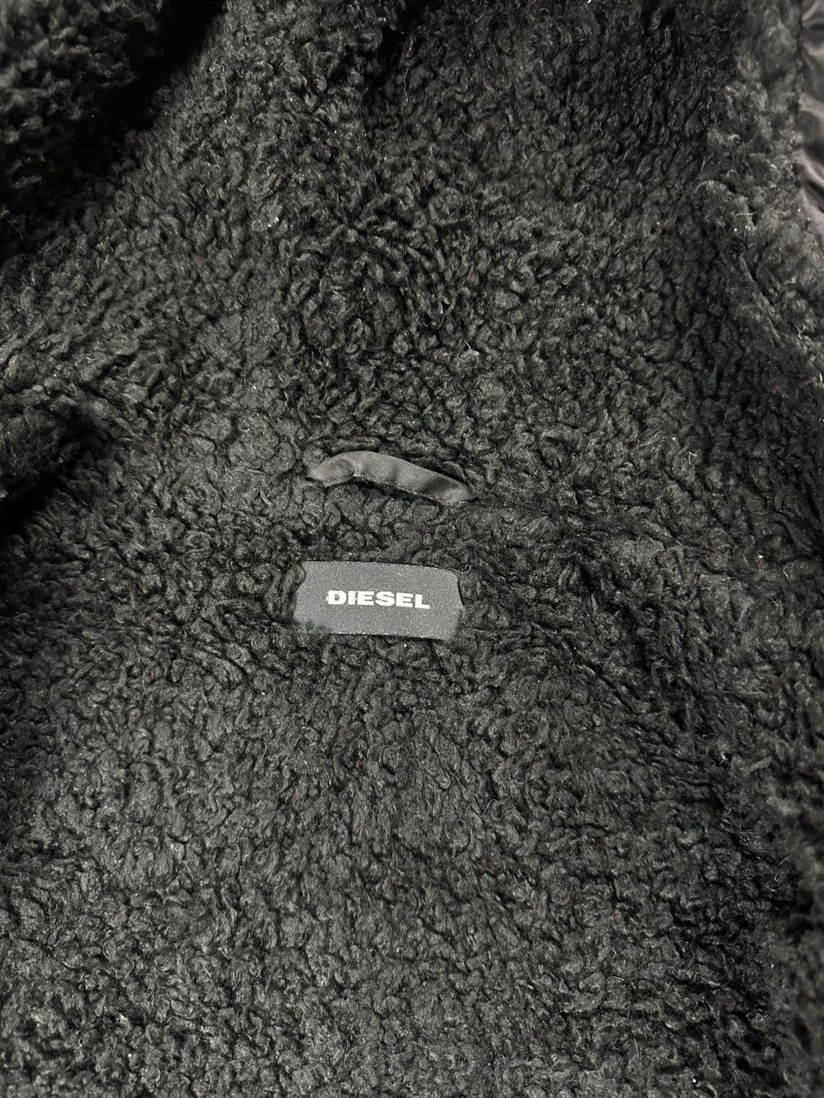 Diesel Diesel Parka Fleece Men's M Size Black Size US M / EU 48-50 / 2 - 12 Thumbnail