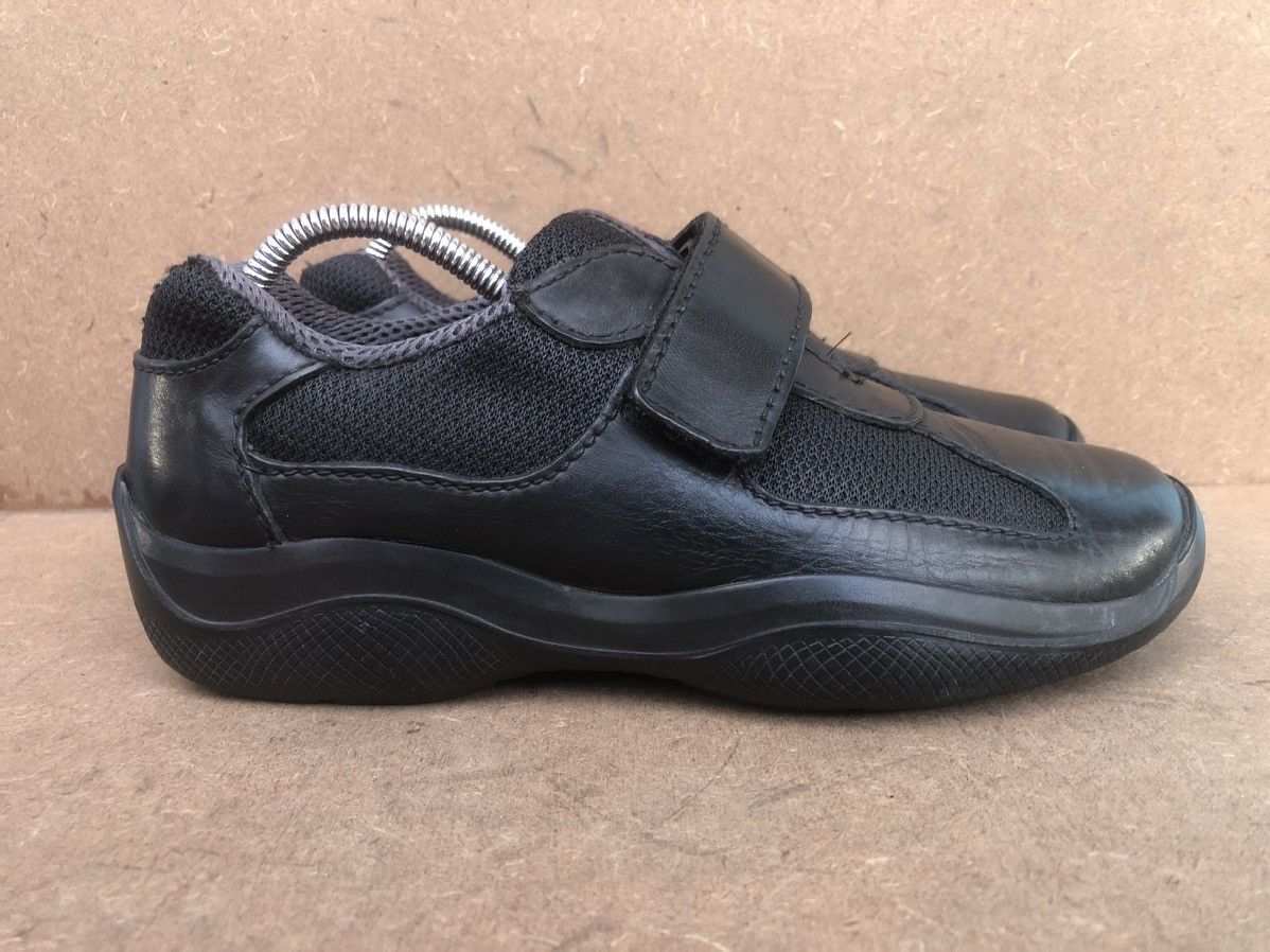 Prada Prada Black Calfskin Leather Women’s Shoes Size 35.5 Size US 5.5 / IT 35.5 - 3 Thumbnail