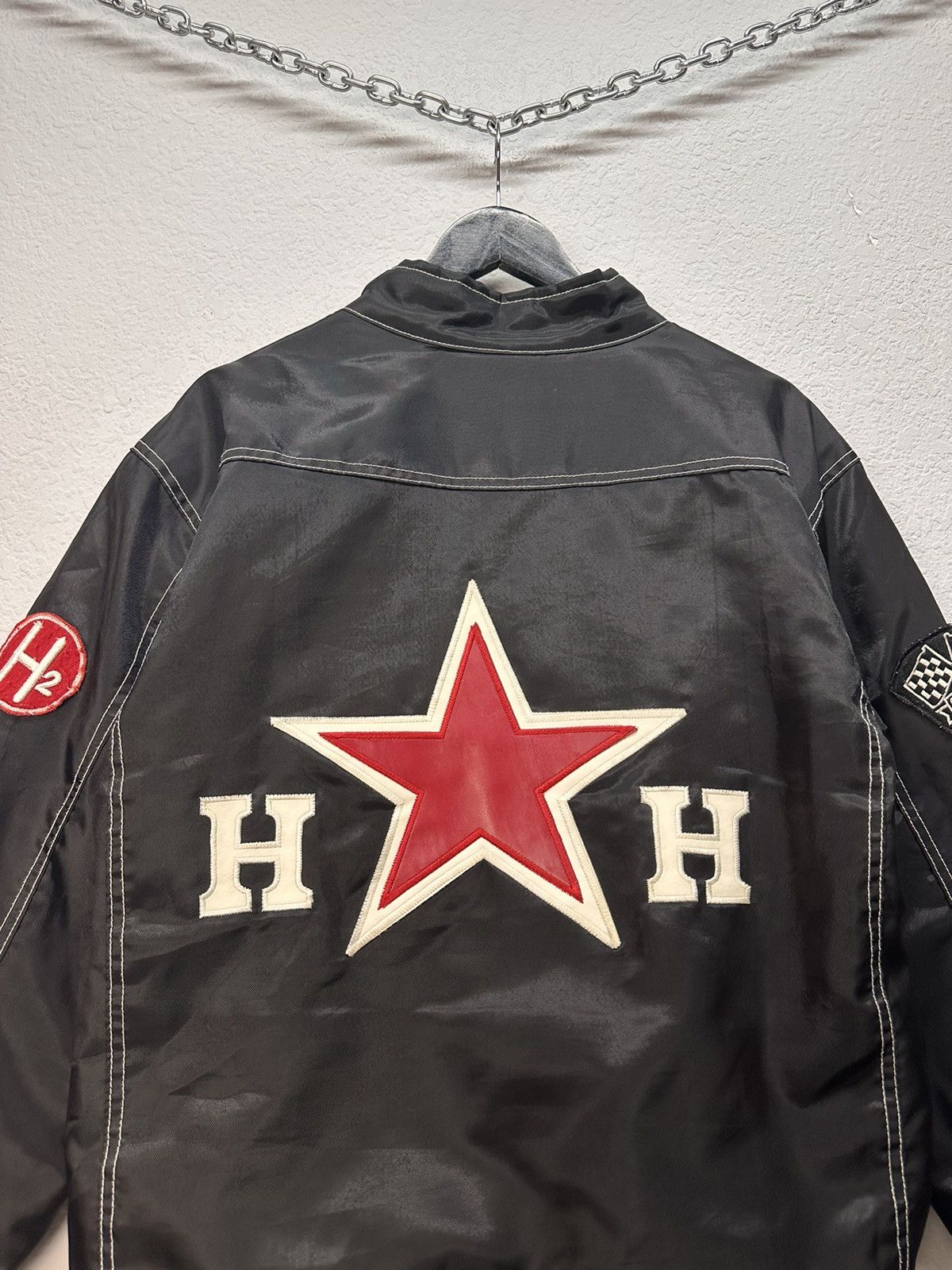 NASCAR Vintage Racing Jacket Harrison F1 Nascar Marlboro Y2k Rare Size US XXL / EU 58 / 5 - 11 Thumbnail