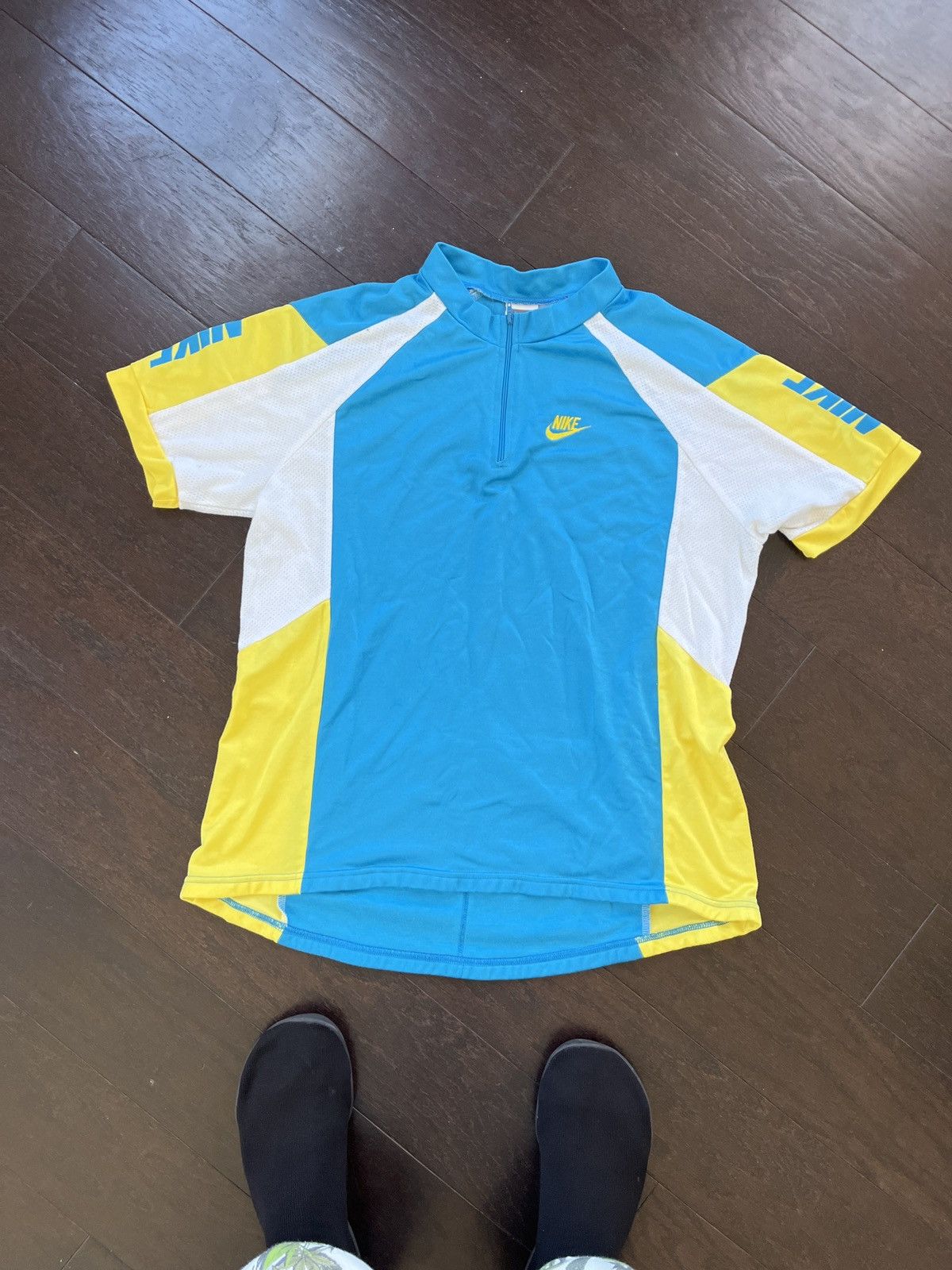 Vintage Nike Cycling Jersey Bike Shirt