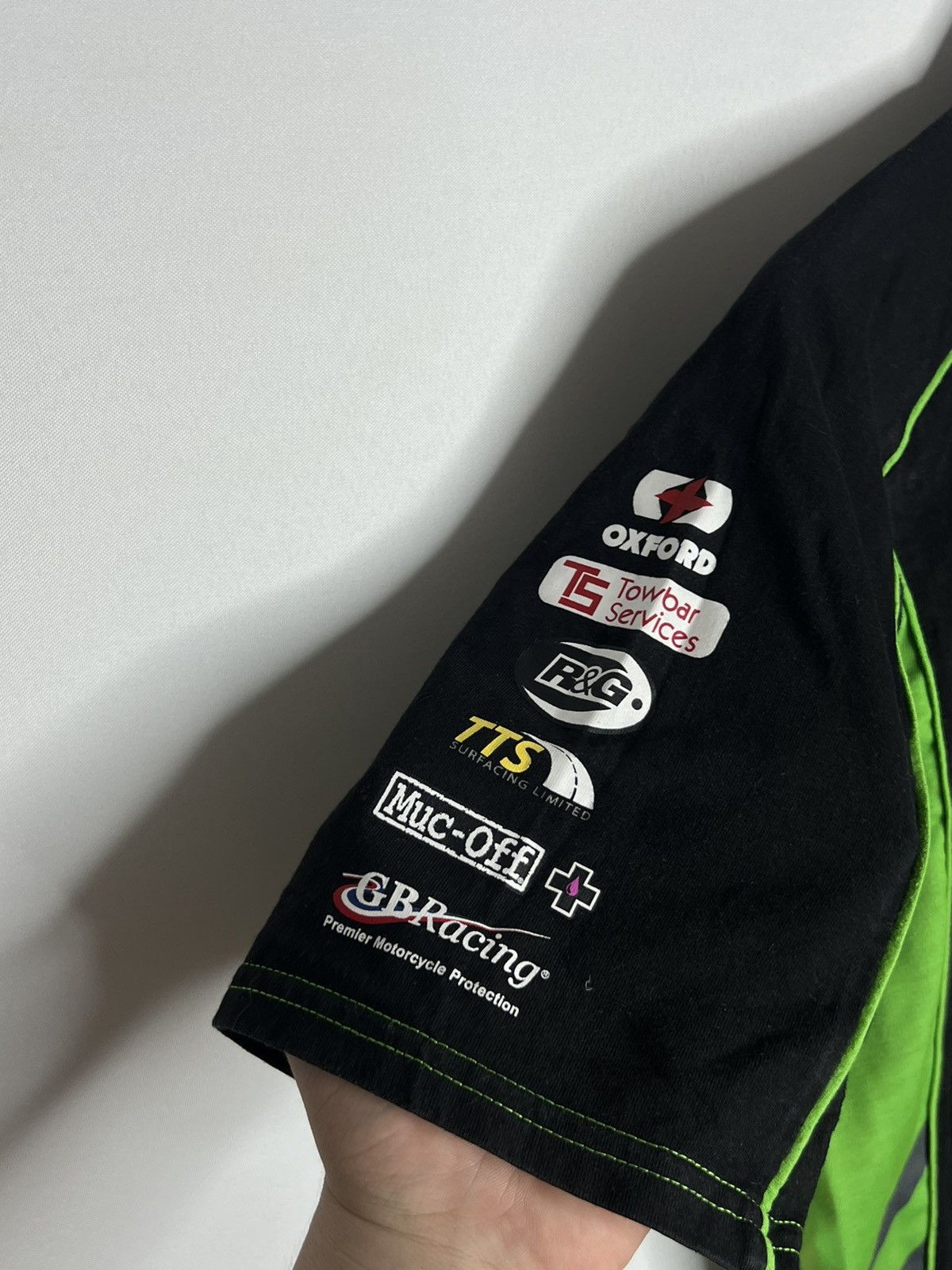 Formula 1 🏎️Vintage Kawasaki Quattro Racing Polo Shirt Tee Short Sleeve Size US L / EU 52-54 / 3 - 5 Thumbnail