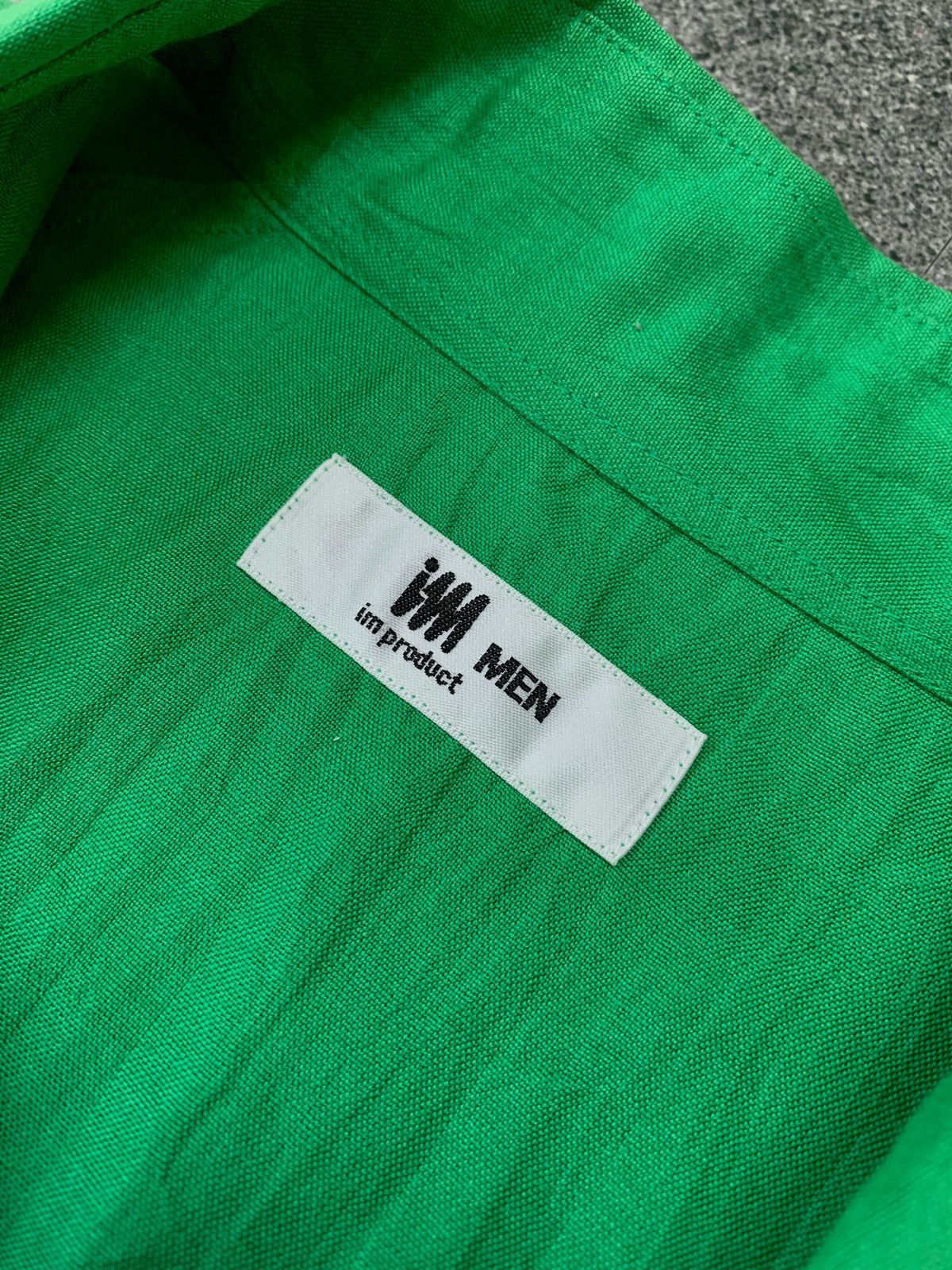 Issey Miyake Green Light Cotton Shirt - Medium Size US M / EU 48-50 / 2 - 5 Thumbnail