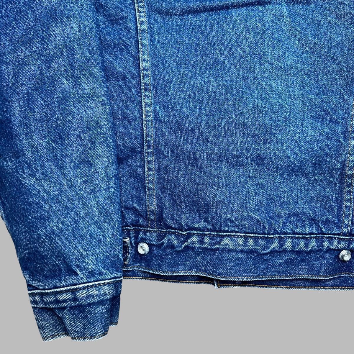 Levi's × Vintage Vintage 1980s Levi’s Denim Sherpa Lined Trucker Jacket Size US S / EU 44-46 / 1 - 21 Thumbnail