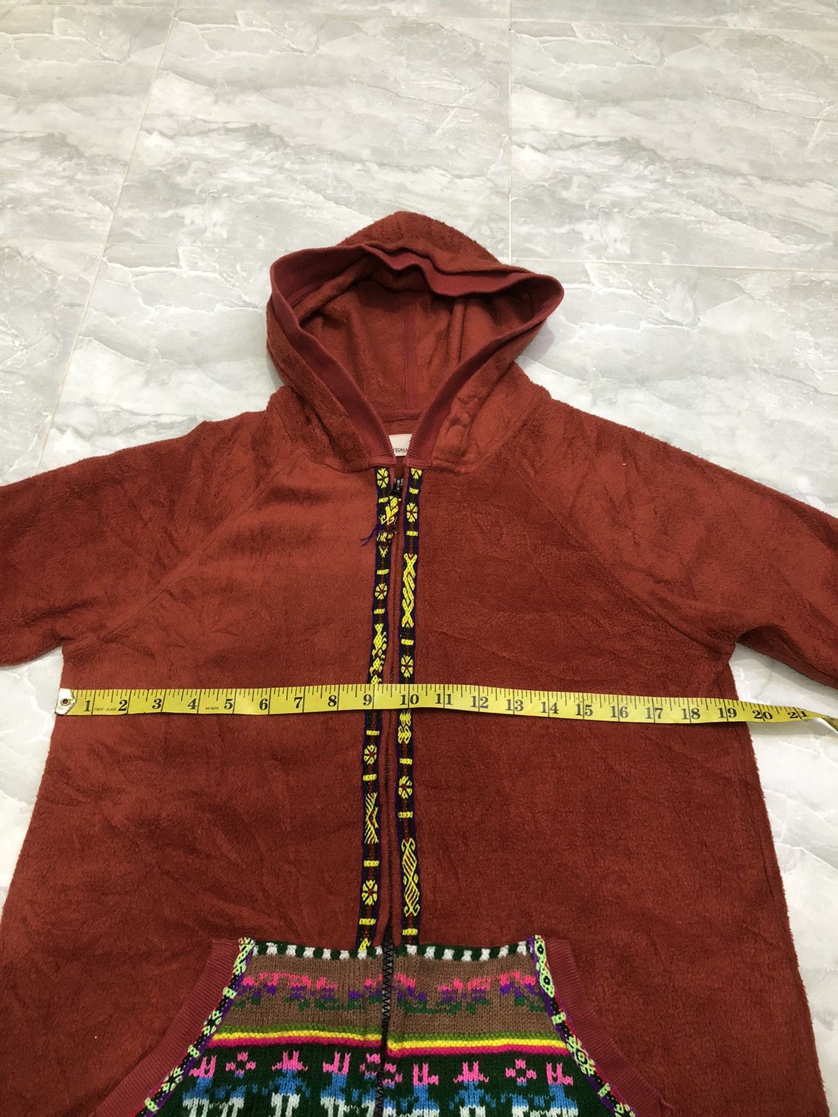 Japanese Brand Rare Titicaca Ethnic Fleece Hoodie Size US S / EU 44-46 / 1 - 11 Thumbnail