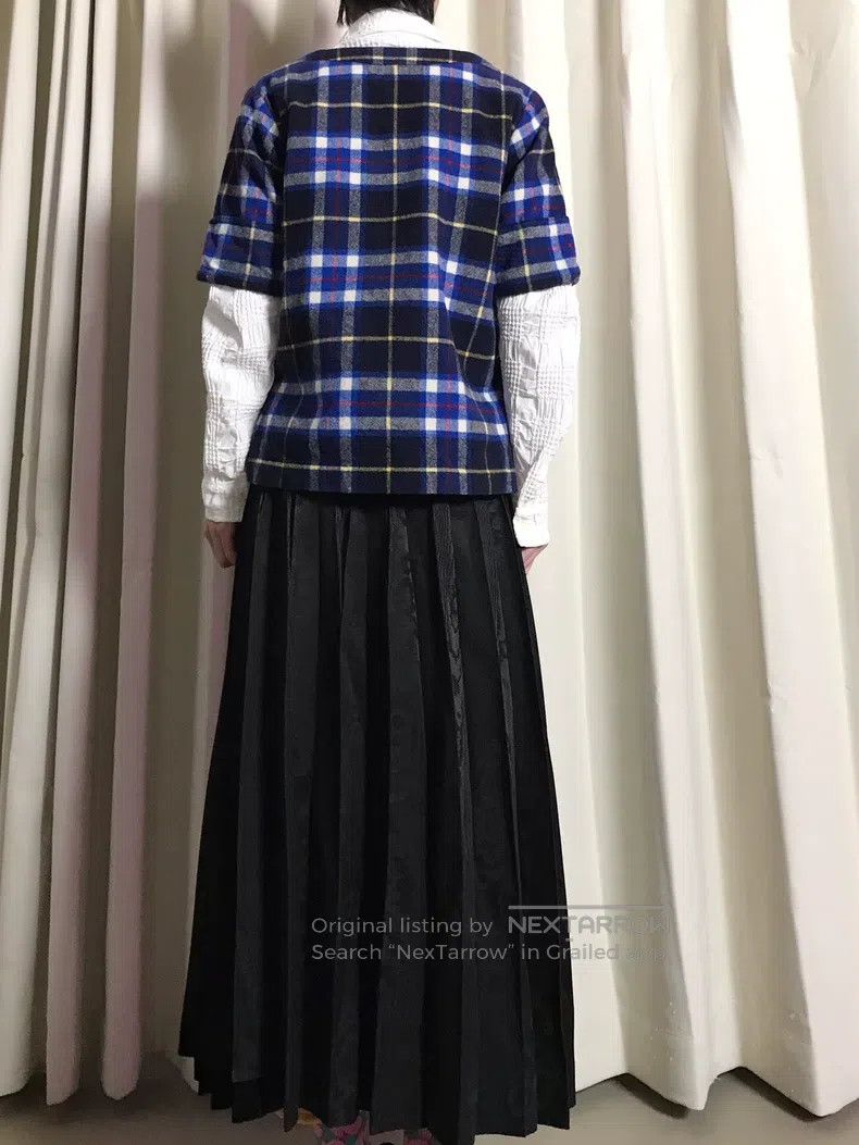 Comme des Garcons Comme Des Garcons Vintage Tweed Checkered Top Size M / US 6-8 / IT 42-44 - 5 Thumbnail