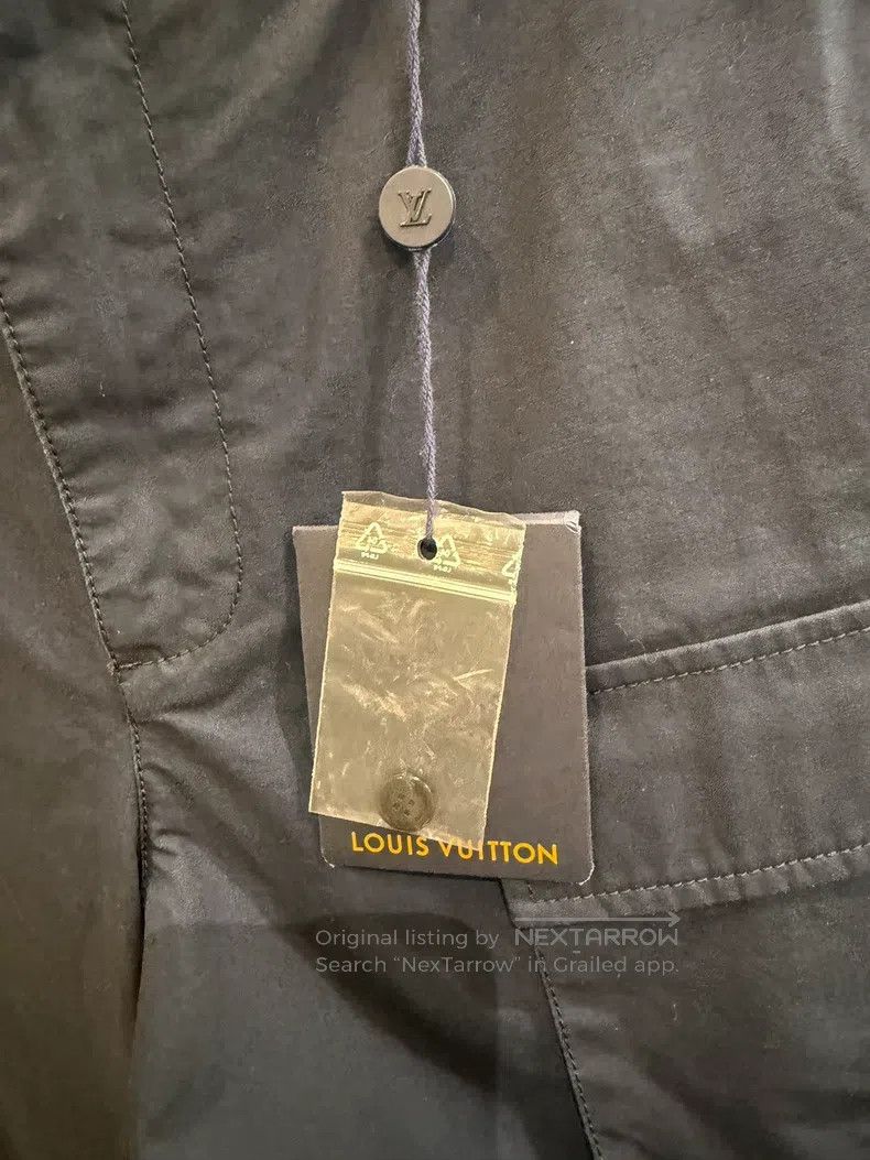 Louis Vuitton Louis Vuitton Dark blue overalls pants Size US 40 / EU 56 - 4 Thumbnail