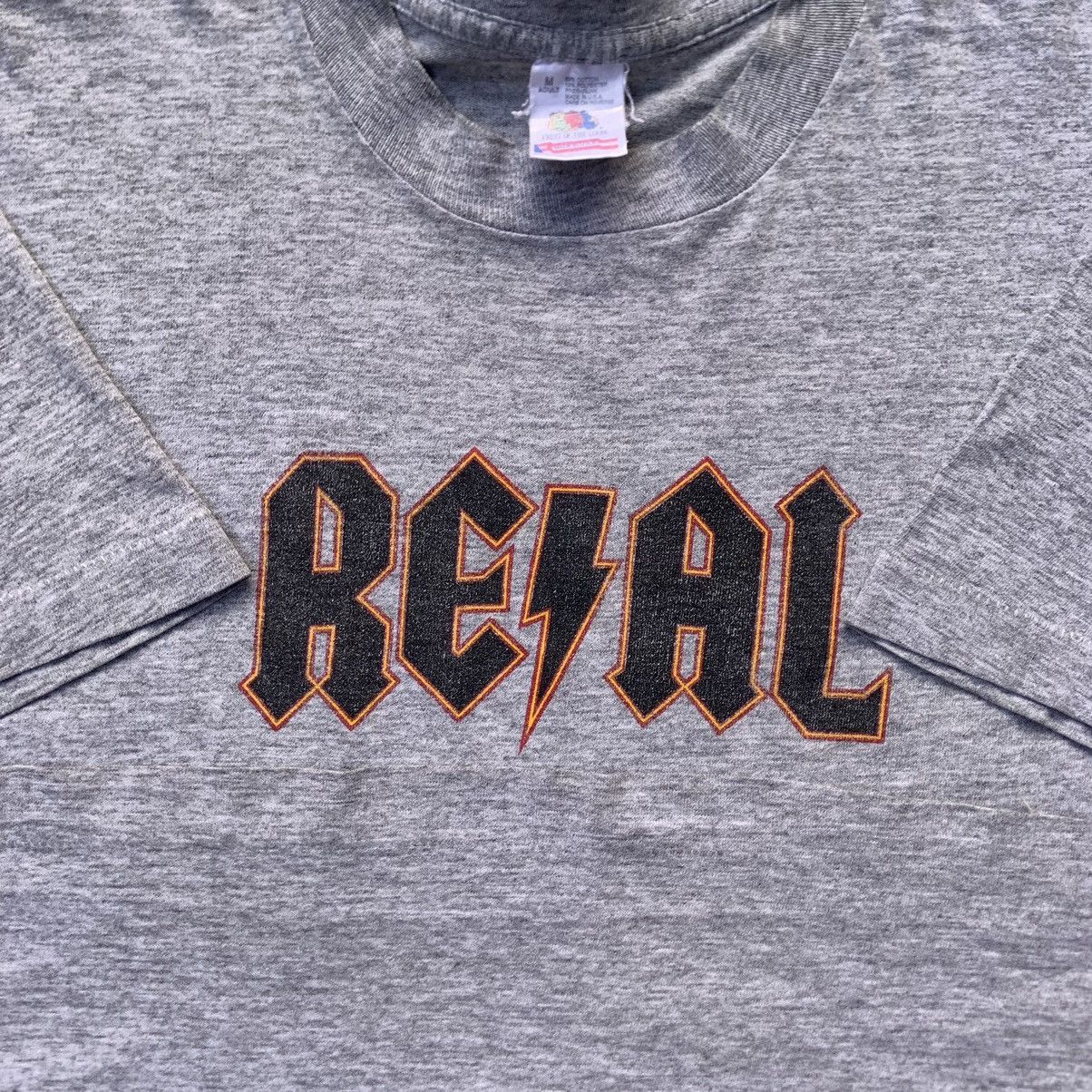 Vintage Vintage Early 90s Real Skateboards Logo T-Shirt Size US M / EU 48-50 / 2 - 5 Thumbnail