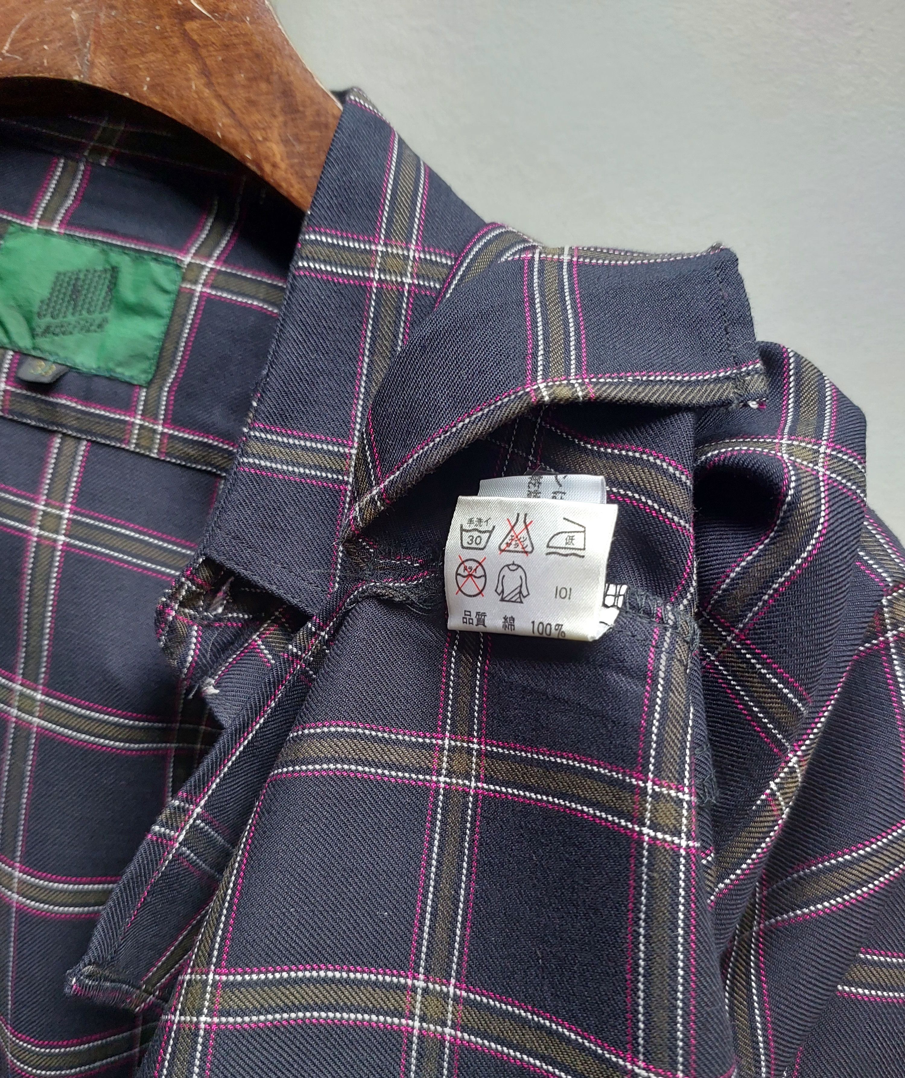 Jean Paul Gaultier Junior Gaultier Plaid Button Up Shirt Size US XXS / EU 40 - 8 Thumbnail