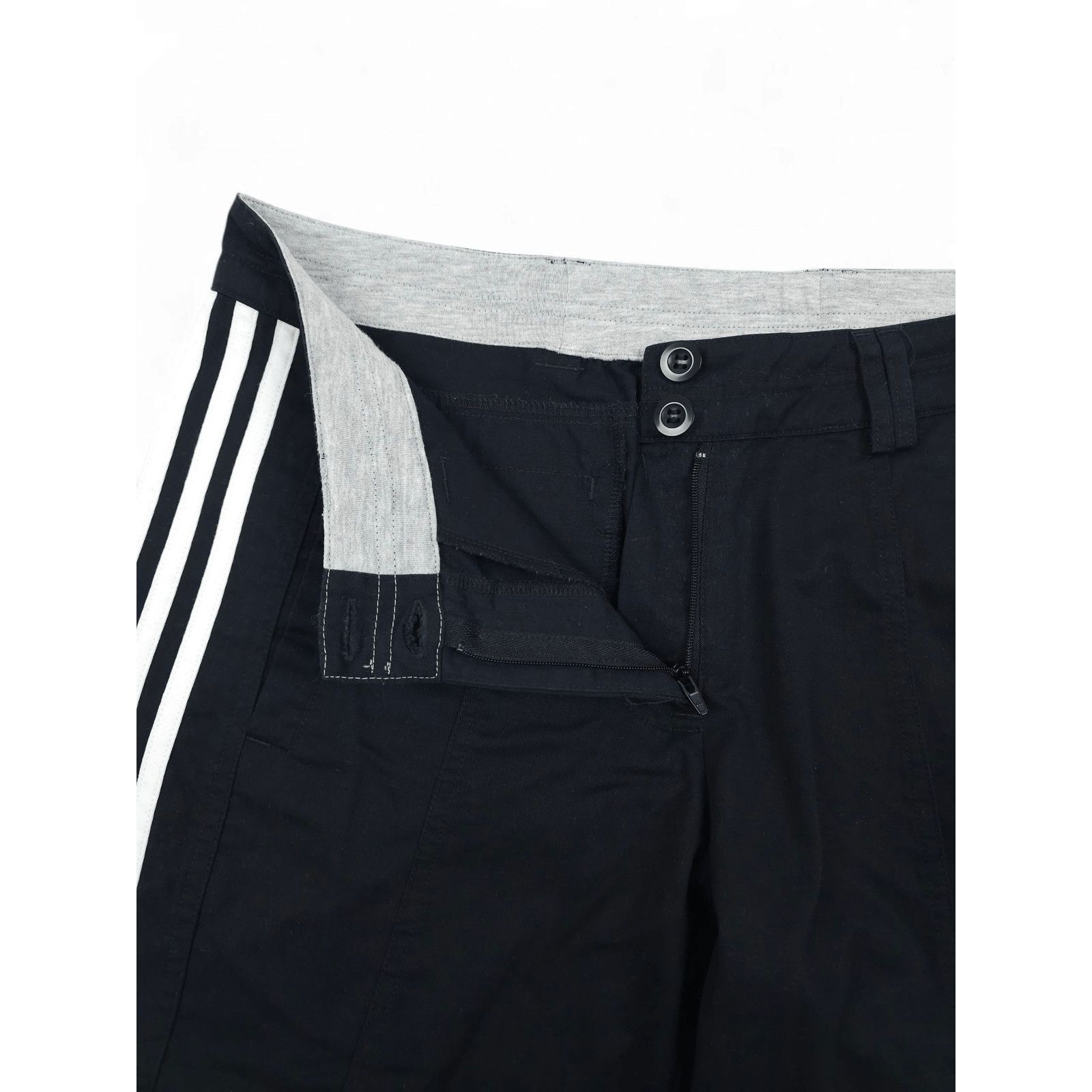 Adidas 💎 Vintage Y2K Adidas Relaxed Baggy Stripes Track Pants S Size US 30 / EU 46 - 7 Thumbnail