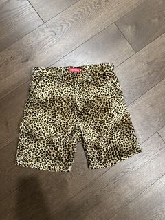 Supreme store cheetah shorts