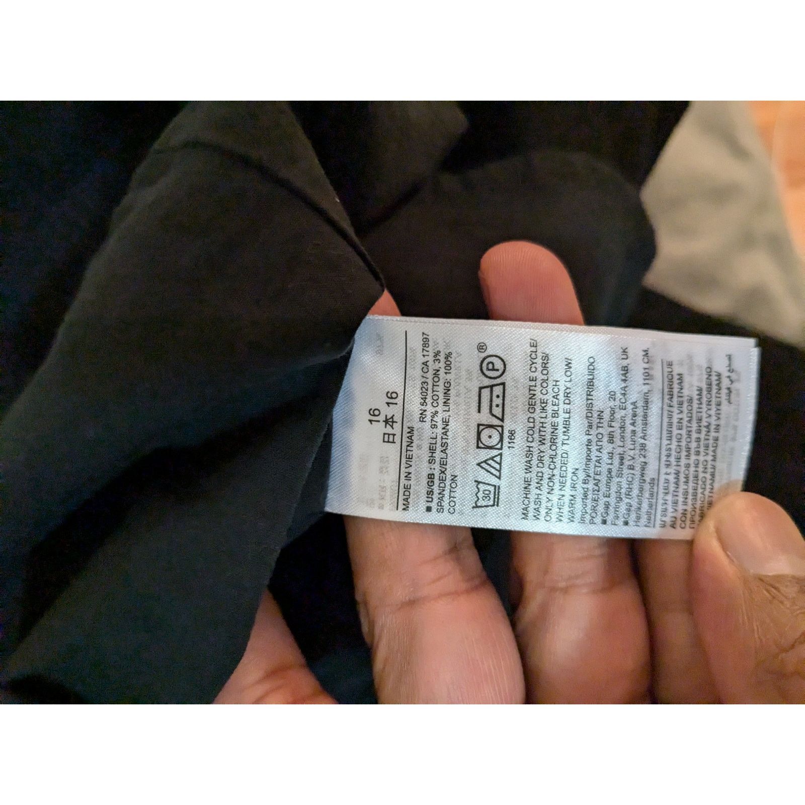 Banana Republic Banana Republic -Cotton-Satin Midi Dress / 16 / Black / NWT Size XXL / US 16-18 / IT 52-54 - 8 Thumbnail