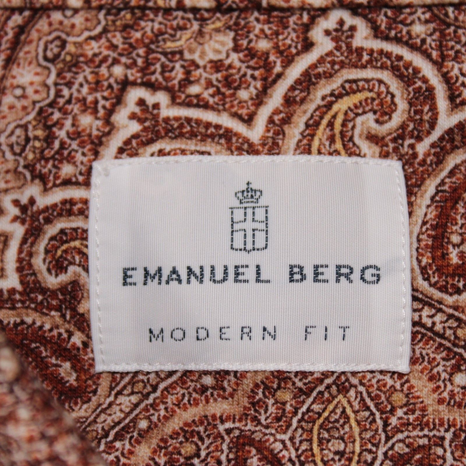 Other Emanuel Berg New with tags Shirt Size L US In Brown Size US L / EU 52-54 / 3 - 9 Thumbnail