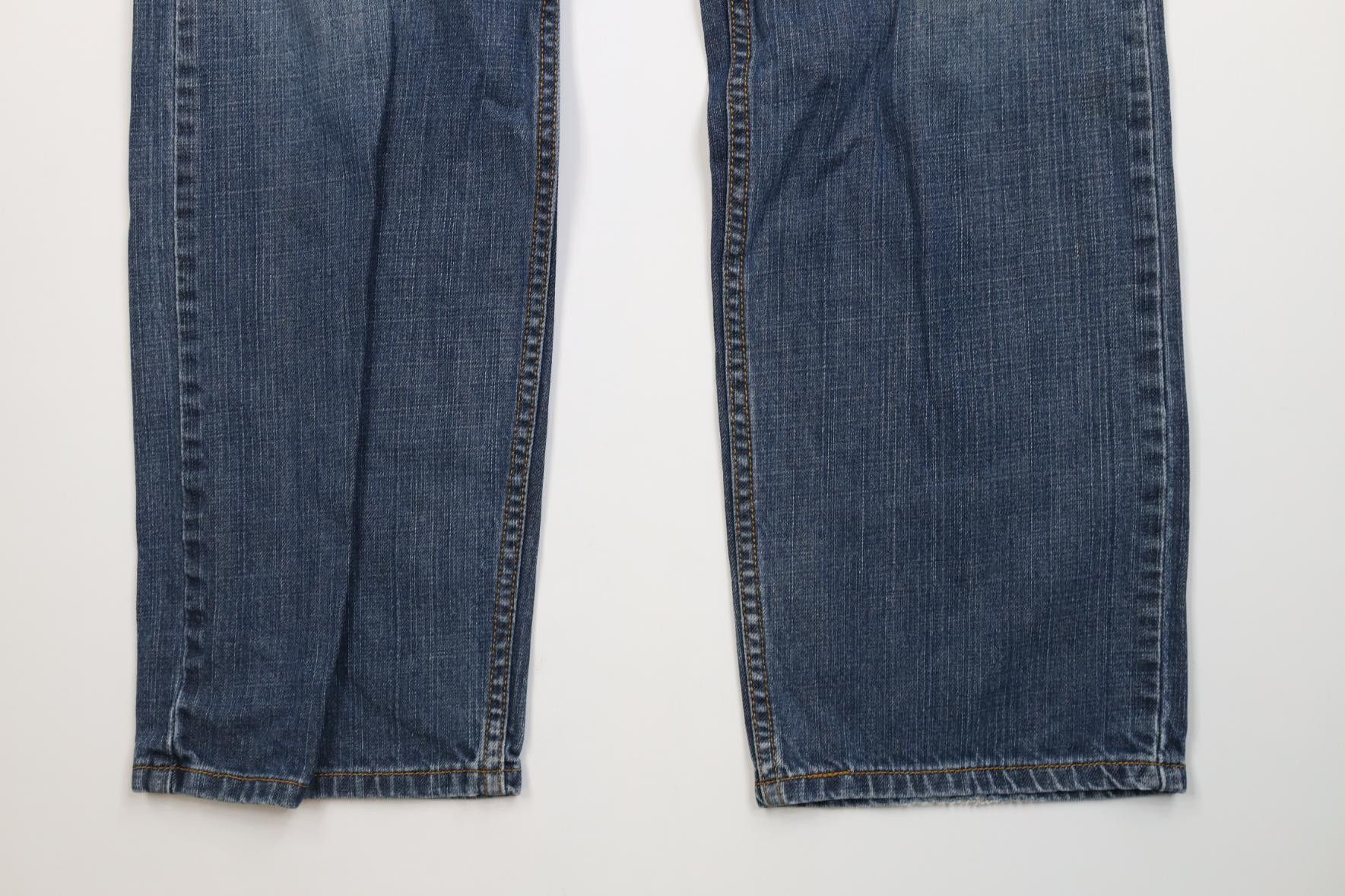 Levi's Vintage Y2K Levis 559 Relaxed Straight Wide Leg Jeans Blue Size US 33 - 4 Thumbnail