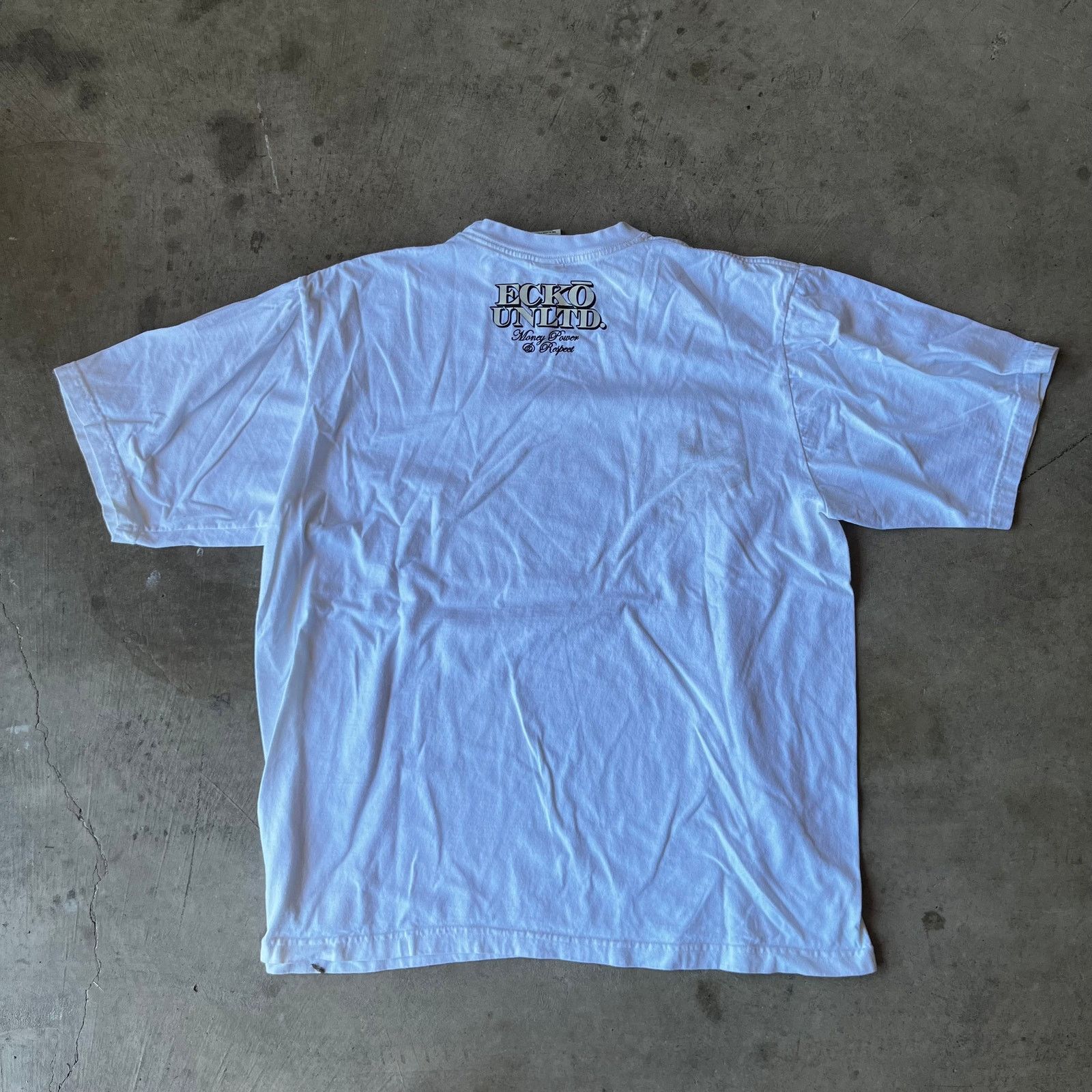 Vintage VINTAGE ECKO UNLTD SHIRT LOGO BRAND 2XL WHITE TEE 00S Y2K Size US XXL / EU 58 / 5 - 2 Thumbnail