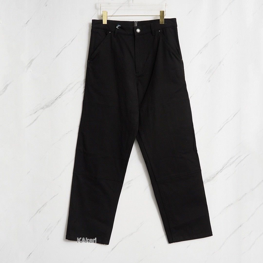 Moncler Moncler Men's Logo Straight Casual Pants Size US 30 / EU 46 - 1 Thumbnail