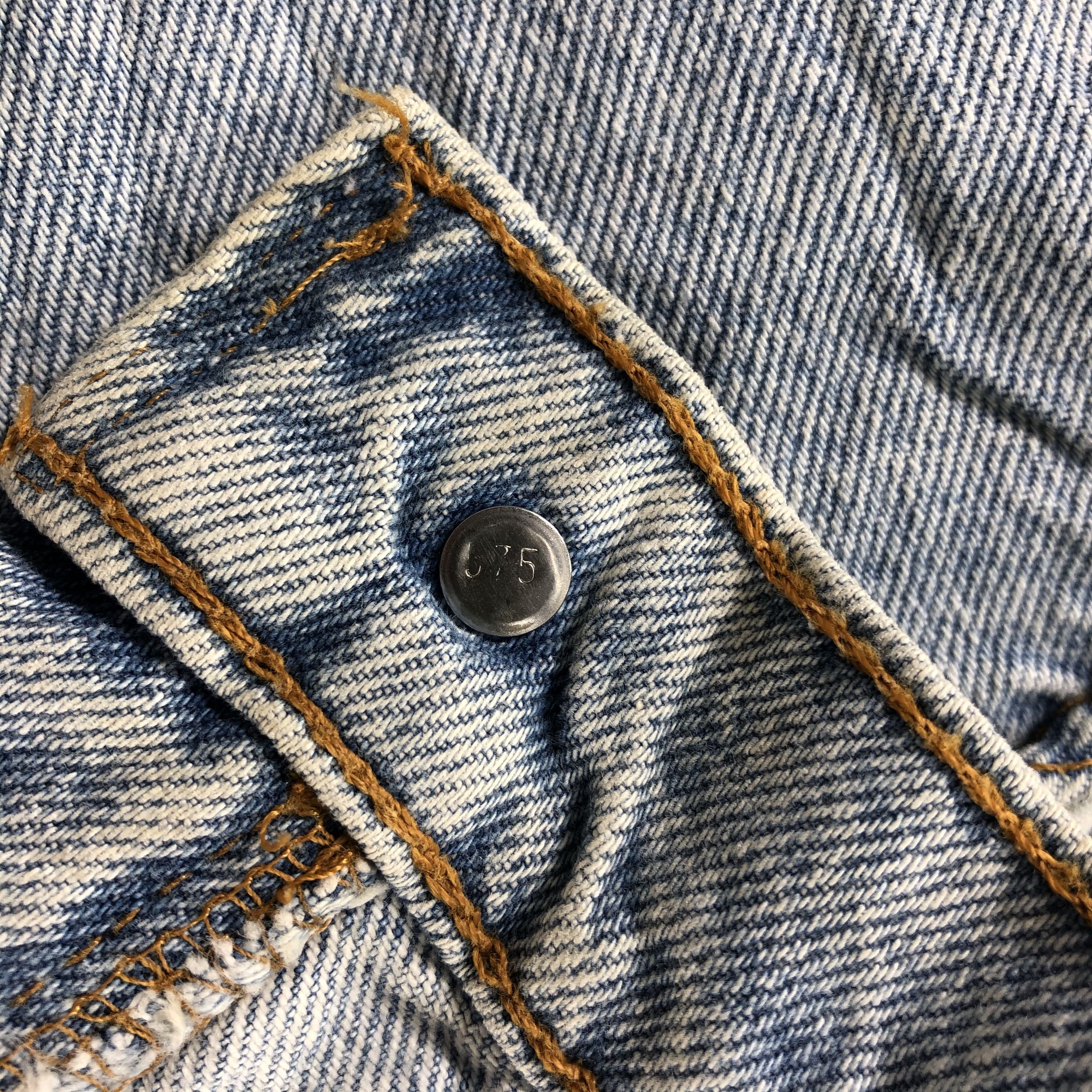 Levi's Vintage 90s Levi's 550 Jeans Orange Tab Denim KJ1407 Size US 32 / EU 48 - 8 Thumbnail
