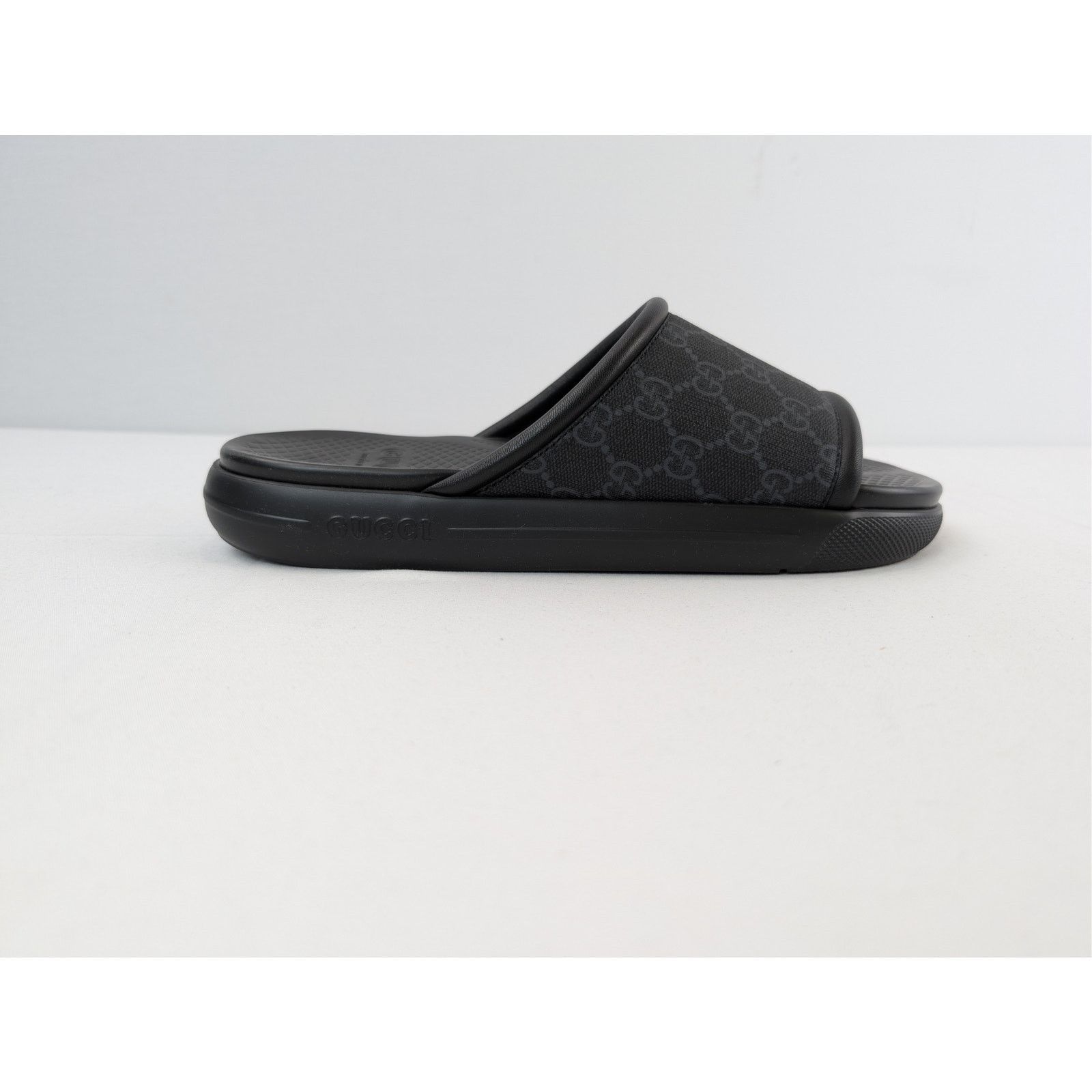 Gucci o1rshd1 Pursuit Supreme Slide Sandals Slippers in Black Size US 7.5 / EU 40-41 - 4 Thumbnail